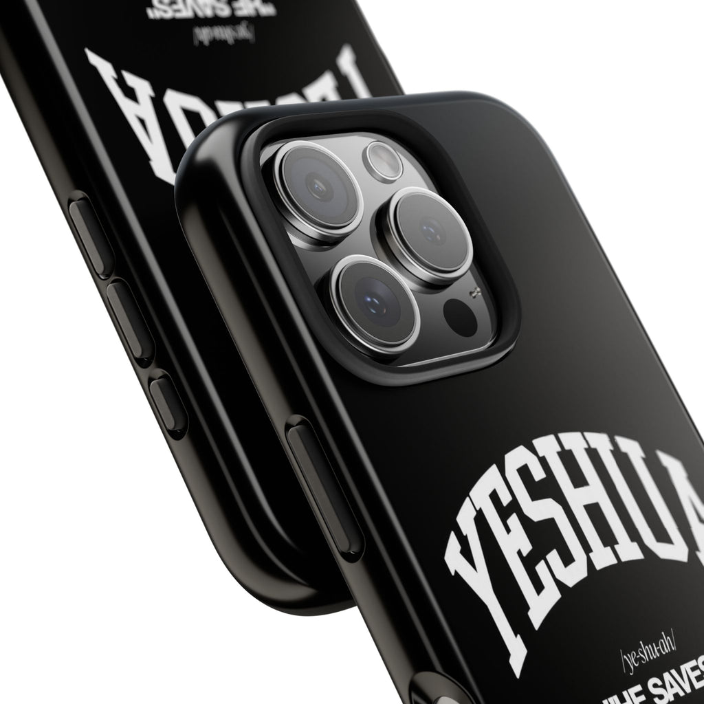 Yeshua He Saves Christian Theme Phone Cases for iPhones & Samsung Phones