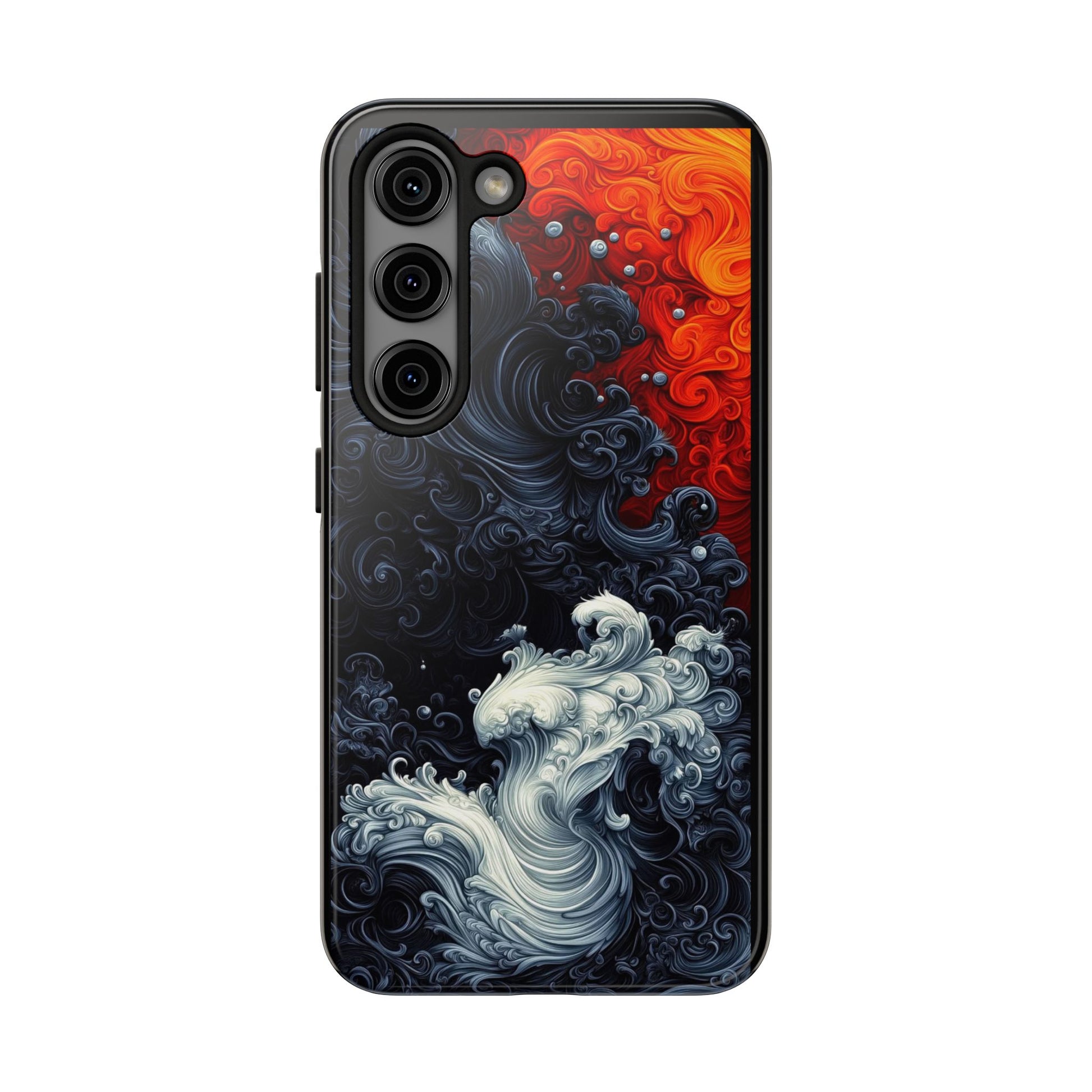 Japanese Art Design Tough Phone Cases for iPhone & Samsung Galaxy Phones