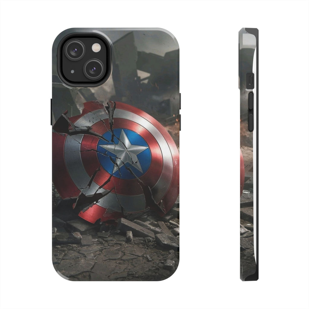 Capt. America Shield Tough Phone Cases for Iphones & Samsung Phones Durable