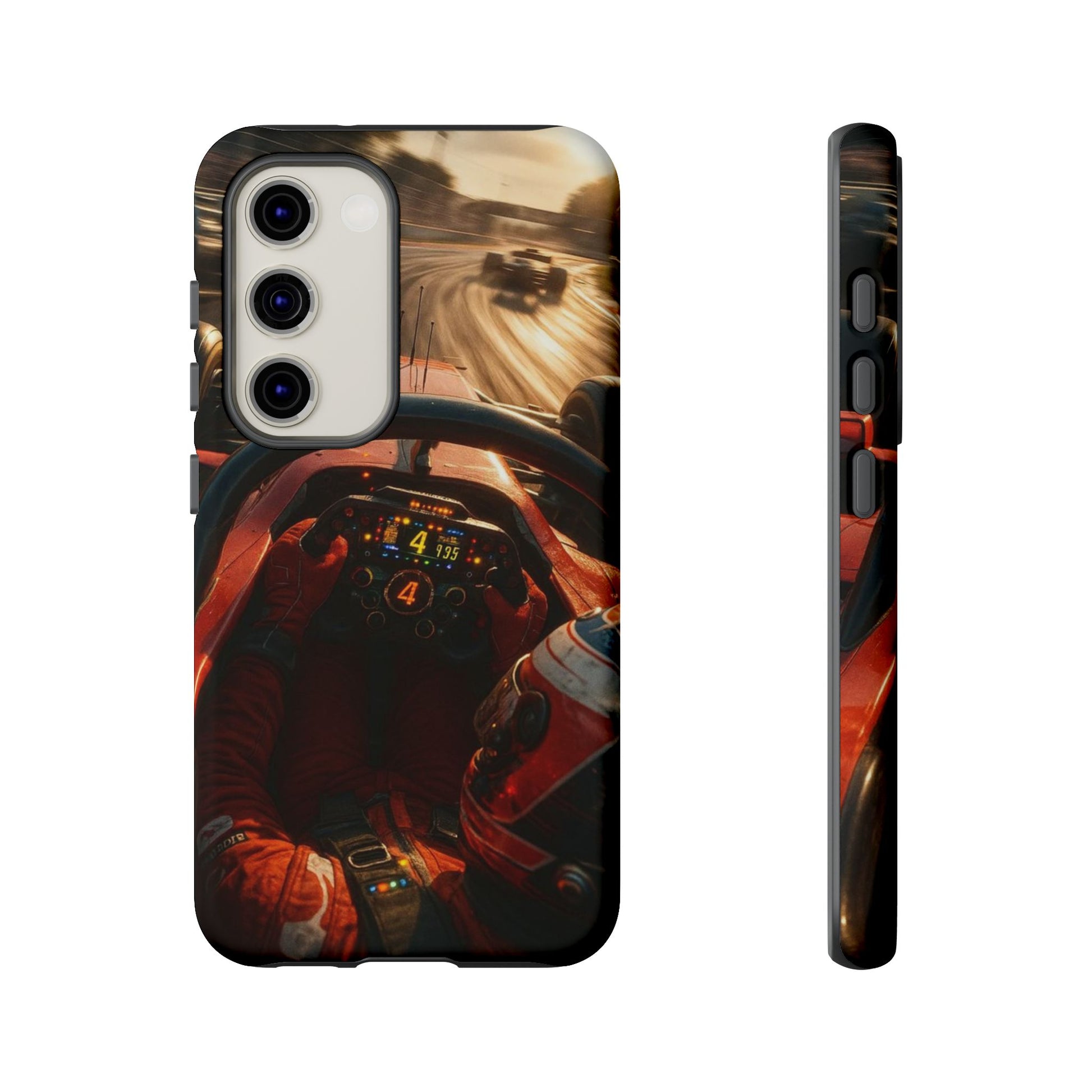 Formula 1 Cockpit Phone Case, Tough Cases for iPhones, Samsung, and Pixel