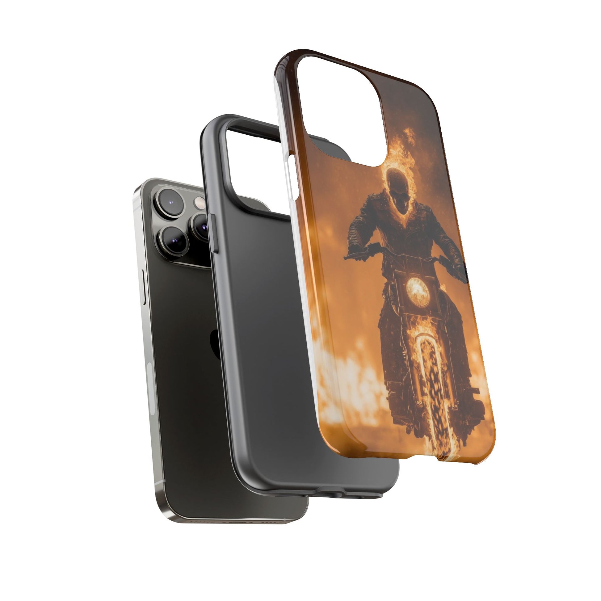 Marvel's Ghostrider Tough Cases for iPhones, Samsung, and Pixel