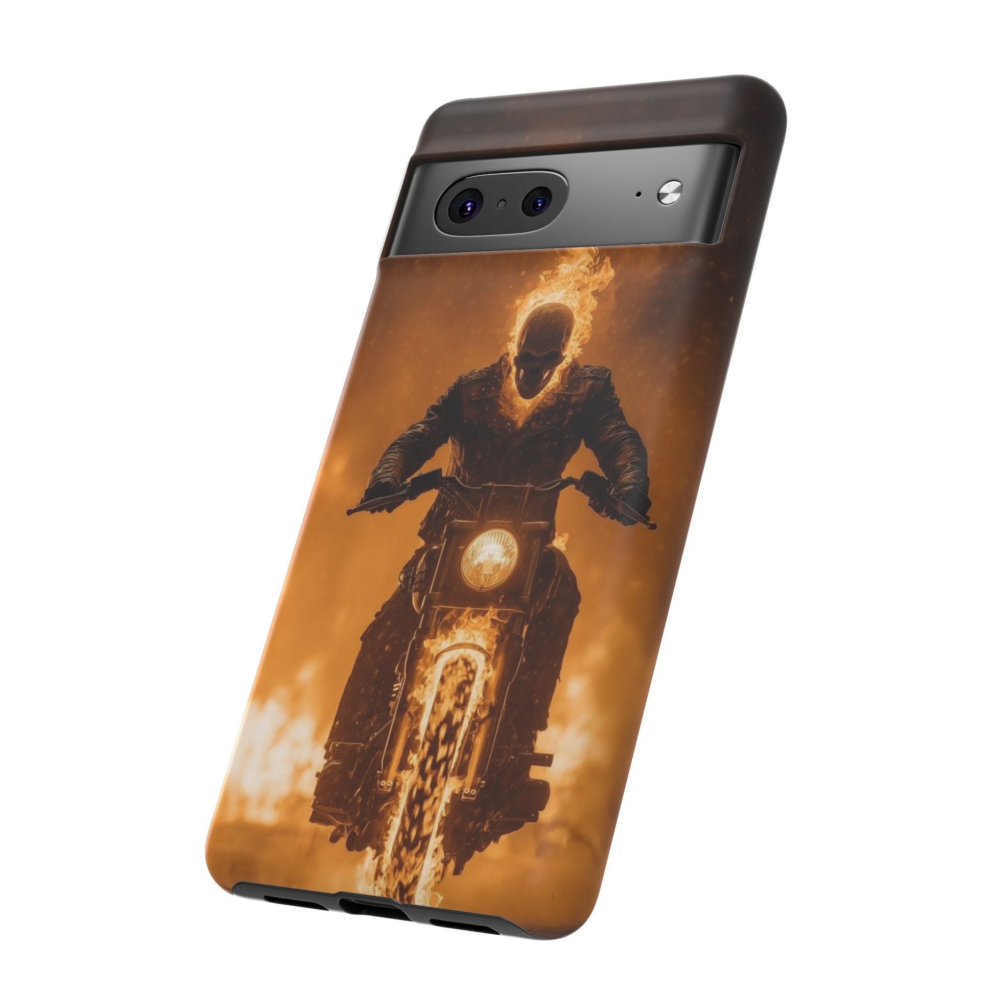 Marvel's Ghostrider Tough Cases for iPhones, Samsung, and Pixel