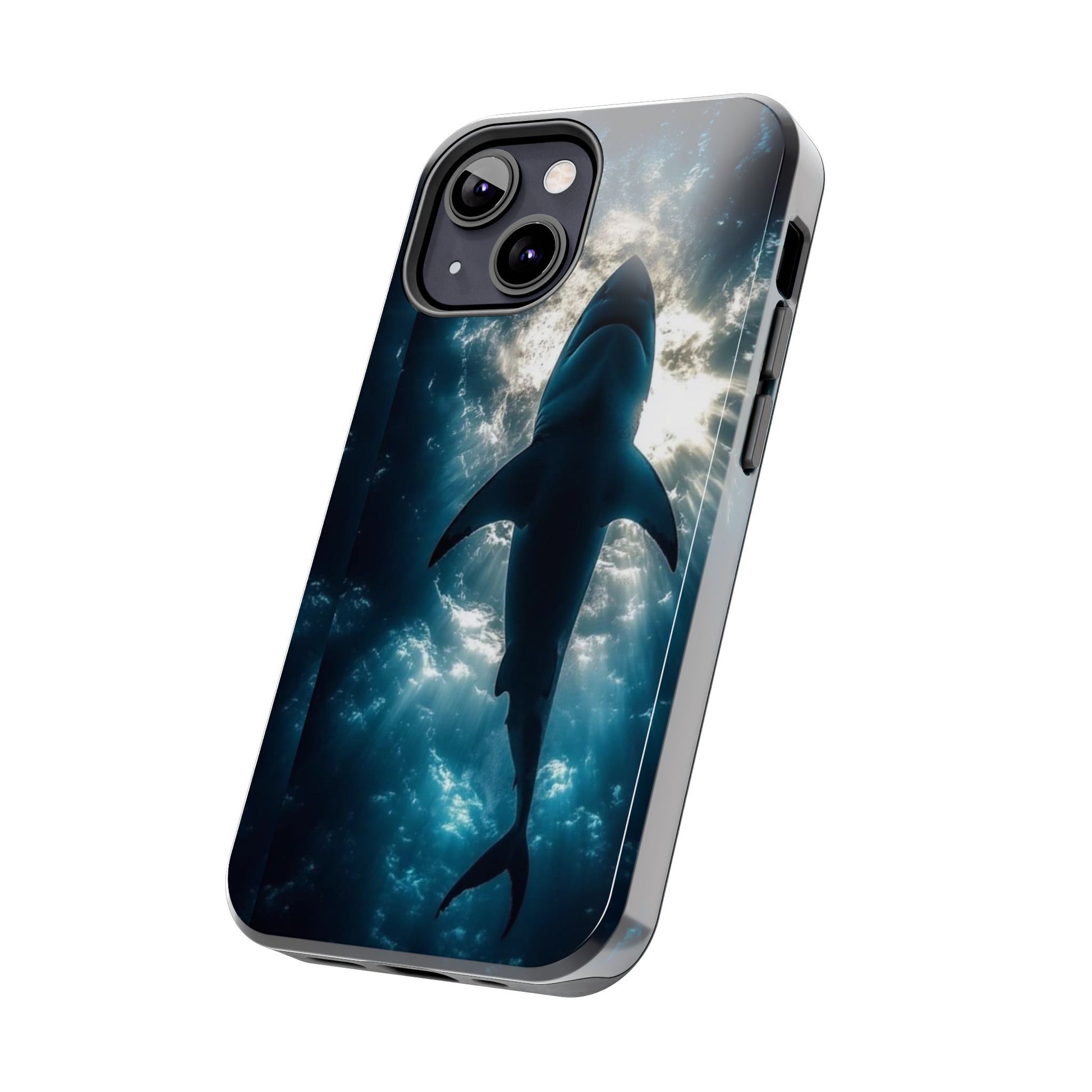 Great White Shark Themed Tough Phone Cases for Iphones & Samsung Phones