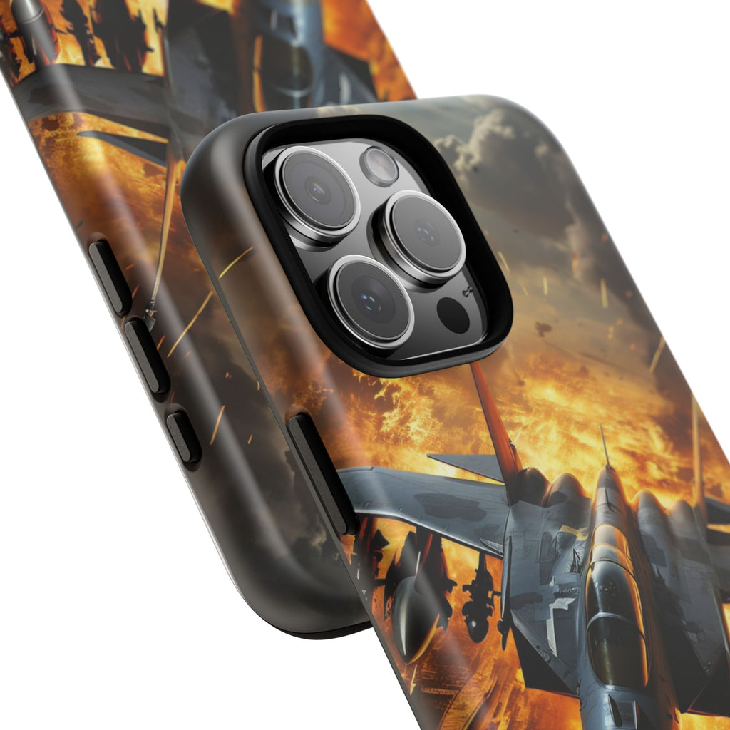F-15 Fighter Jet Tough Cases for iPhones, Samsung, and Pixel