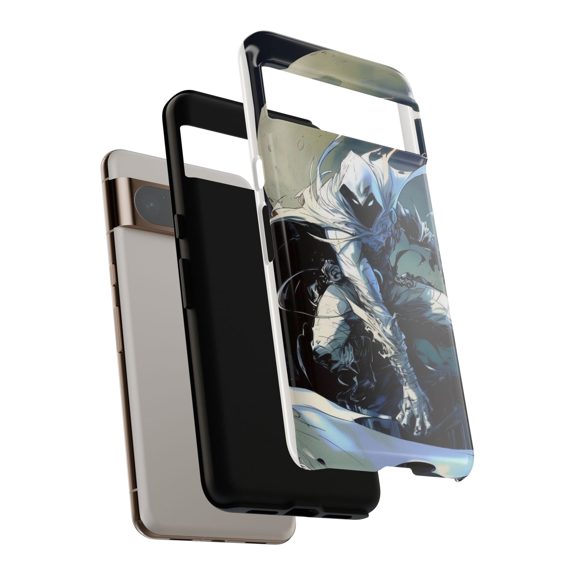 Moon Knight Tough Cases for iPhones, Samsung, and Pixel
