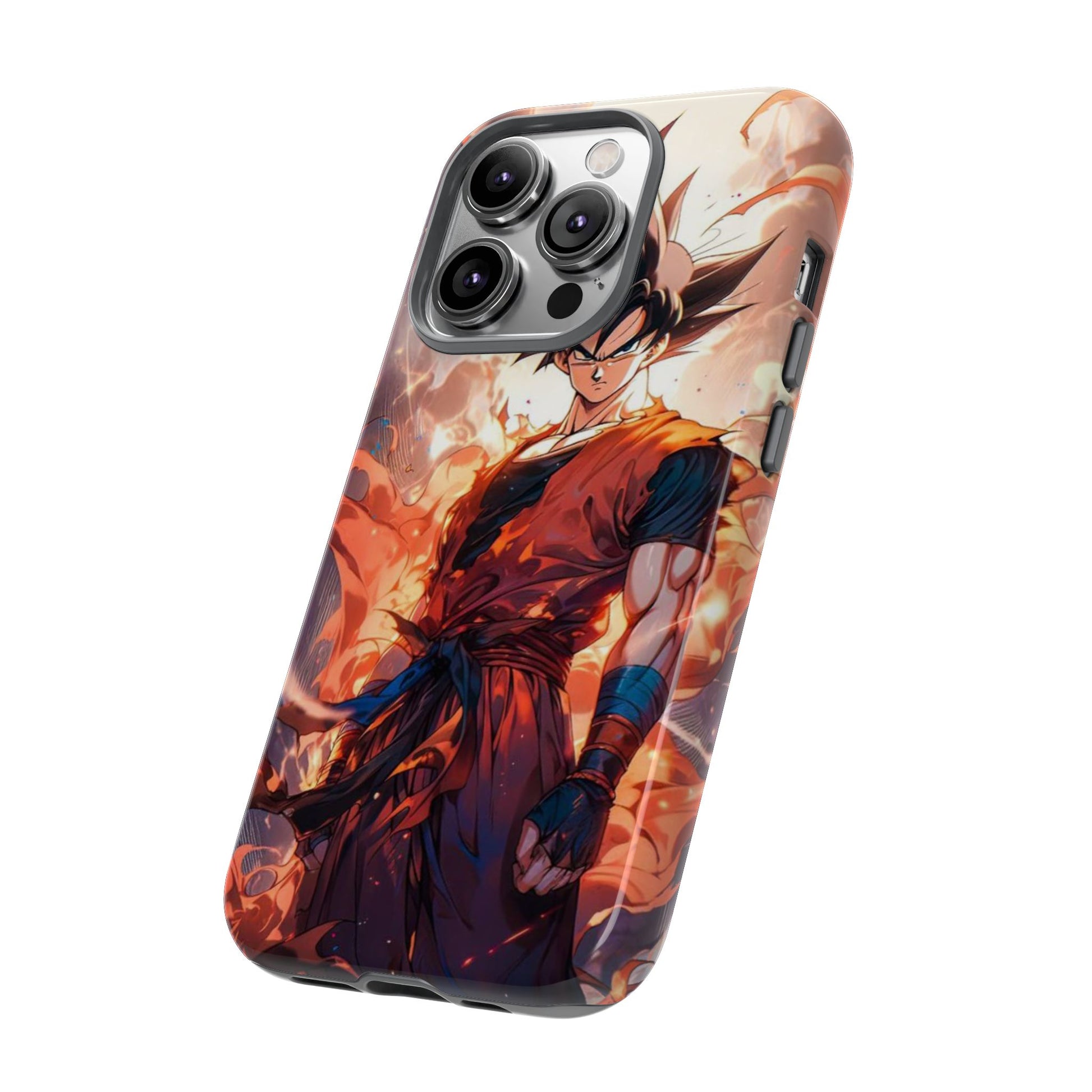 Anime Manga Dragon Ball Z Goku Tough Cases for iPhones, Samsung, and Pixel