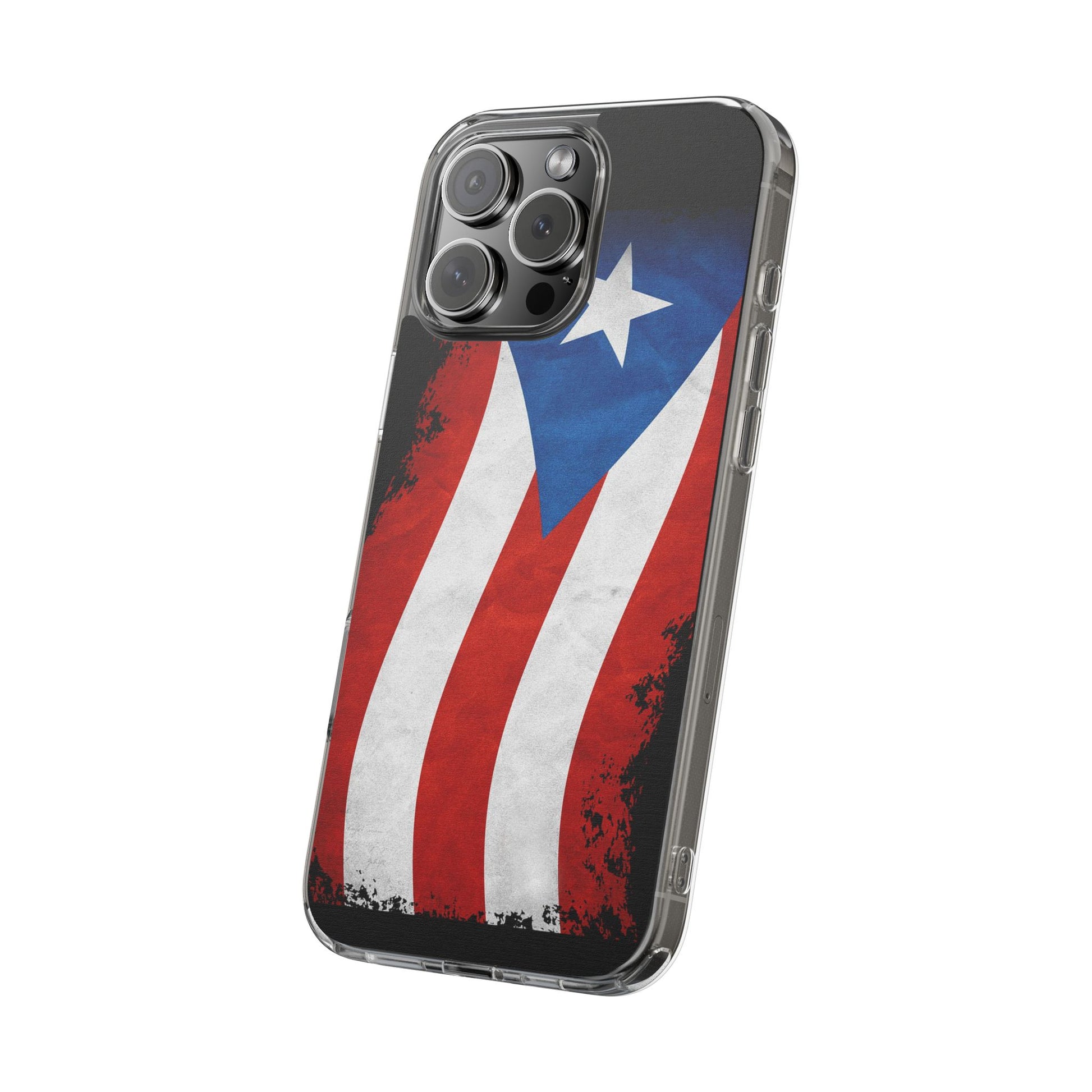 Puerto Rican Flag Art Inspired Iphone and Samsung Protective case