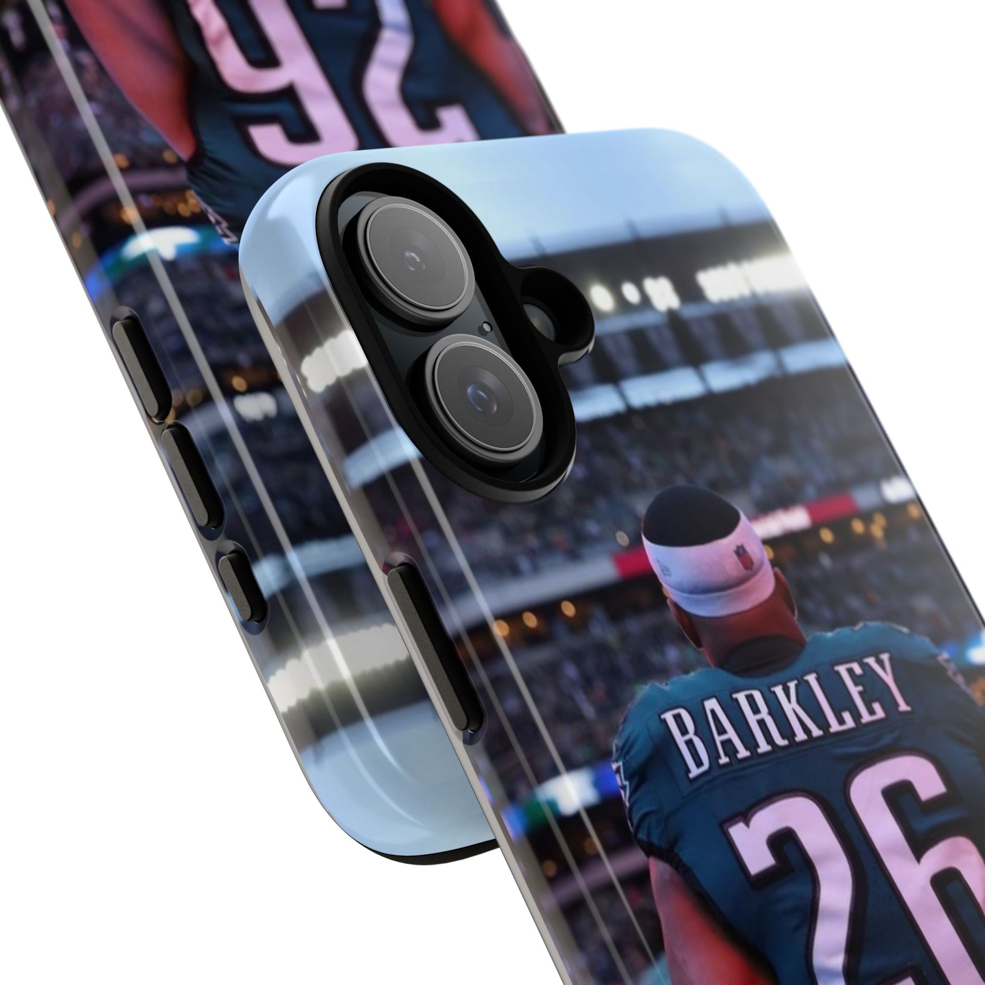 Eagles Football Saquon Barkley Tough Cases for iPhones, Samsung, and Pixel