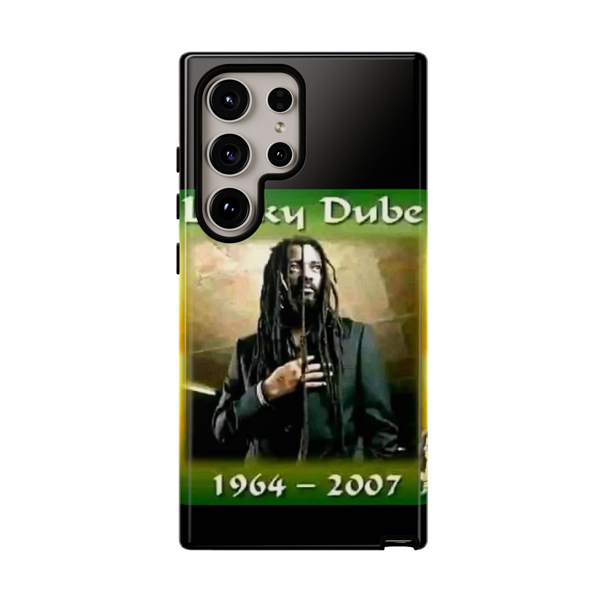 Lucky Dube Tough Cases for iPhones, Samsung, and Pixel