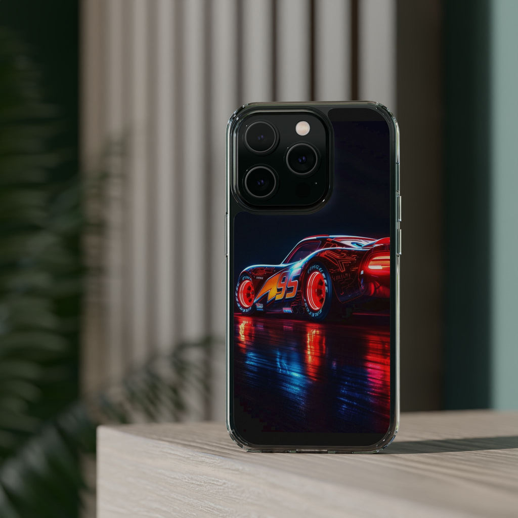 Lightning McQueen Themed Sports car Iphone, Samsung case