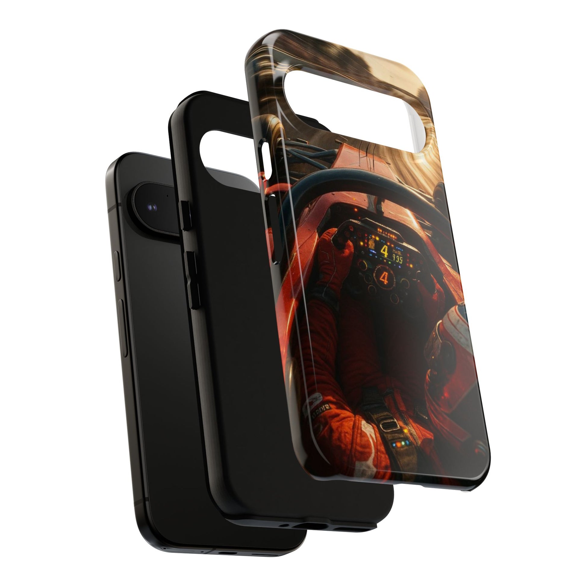 Formula 1 Cockpit Phone Case, Tough Cases for iPhones, Samsung, and Pixel