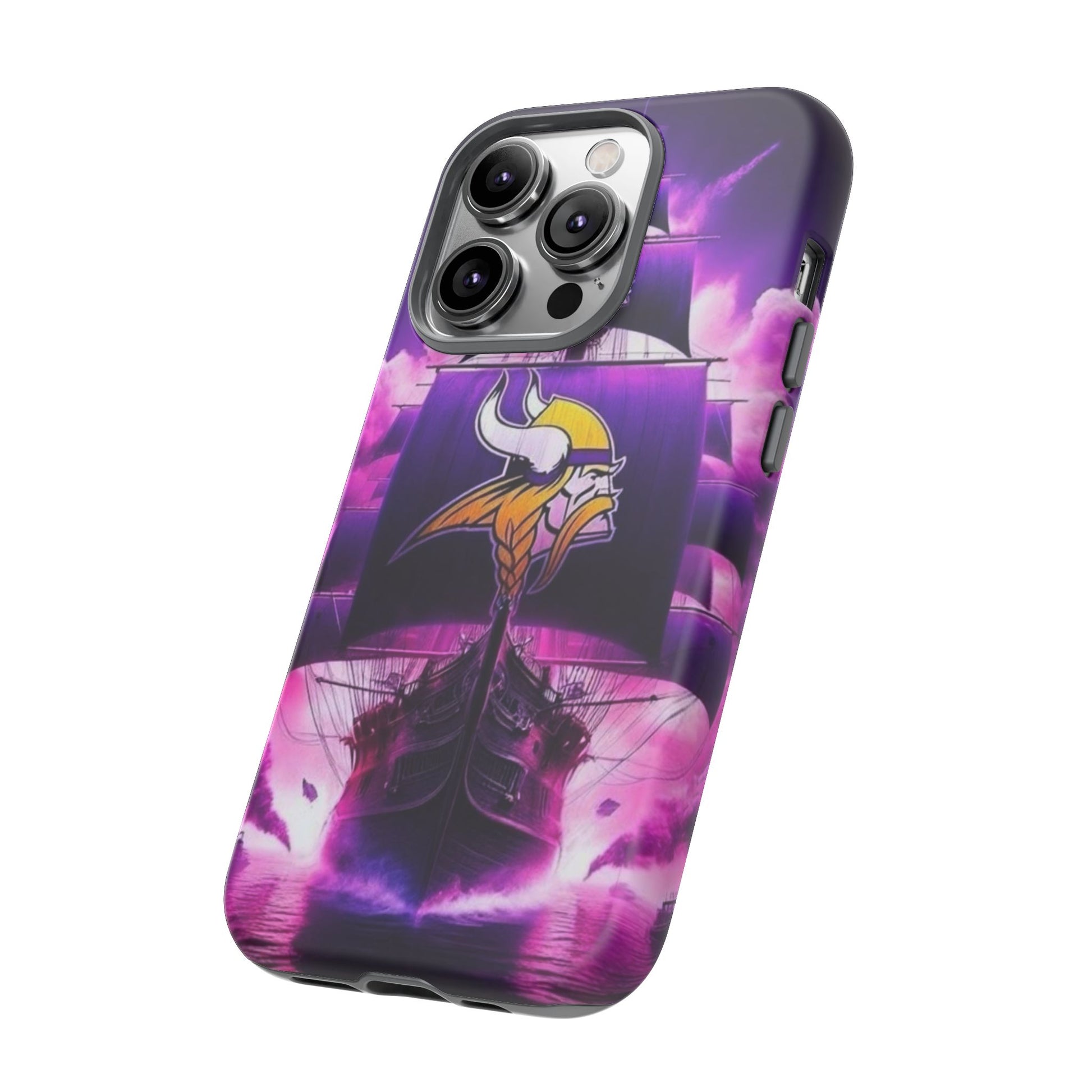 Minnesota Vikings Ship Football Phone Case, Tough Cases for iPhones, Samsung, and Pixel