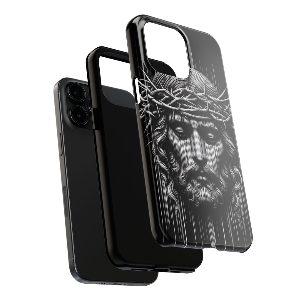 Jesus The King Crown Christian Phone Cases for iPhones & Samsung Phones