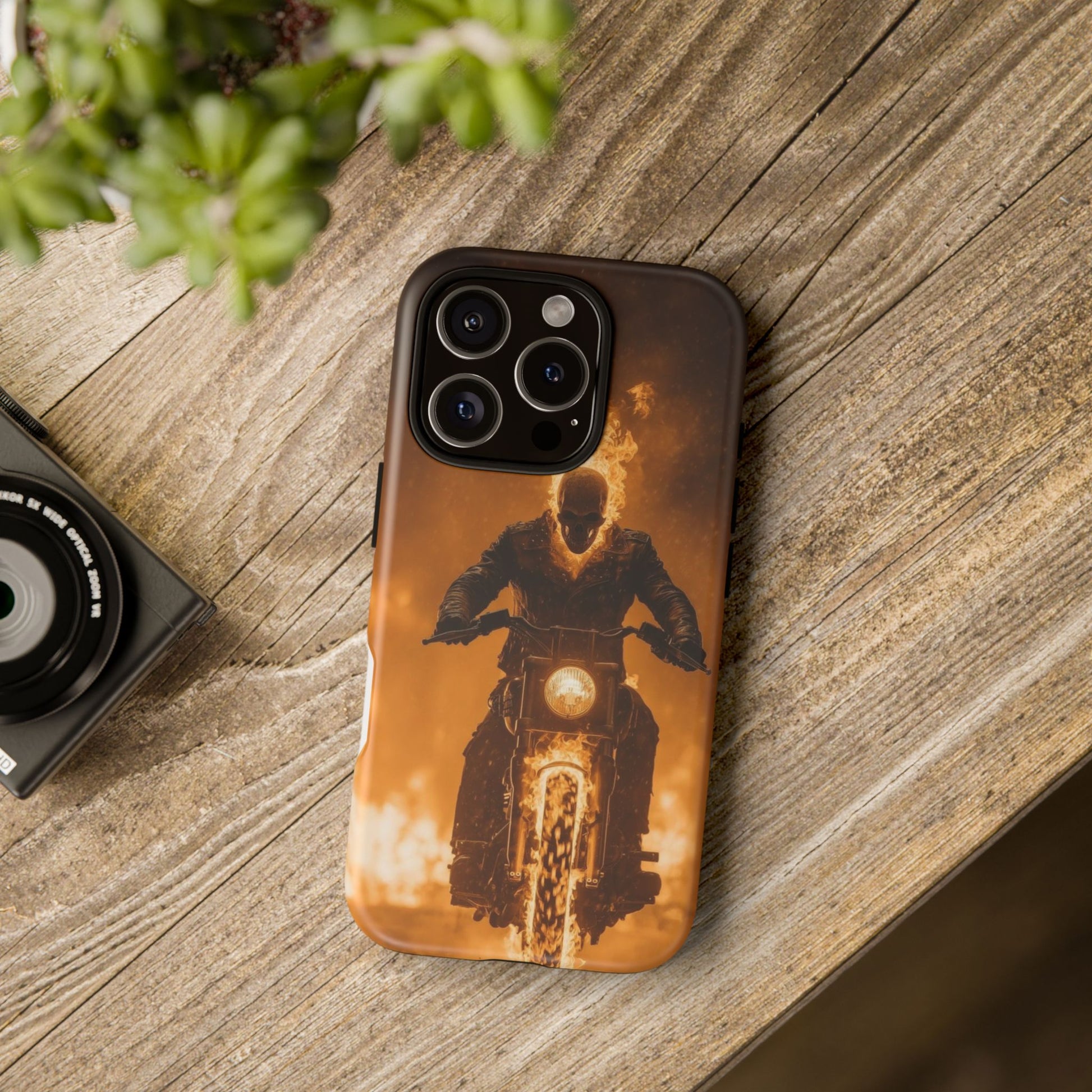 Marvel's Ghostrider Tough Cases for iPhones, Samsung, and Pixel