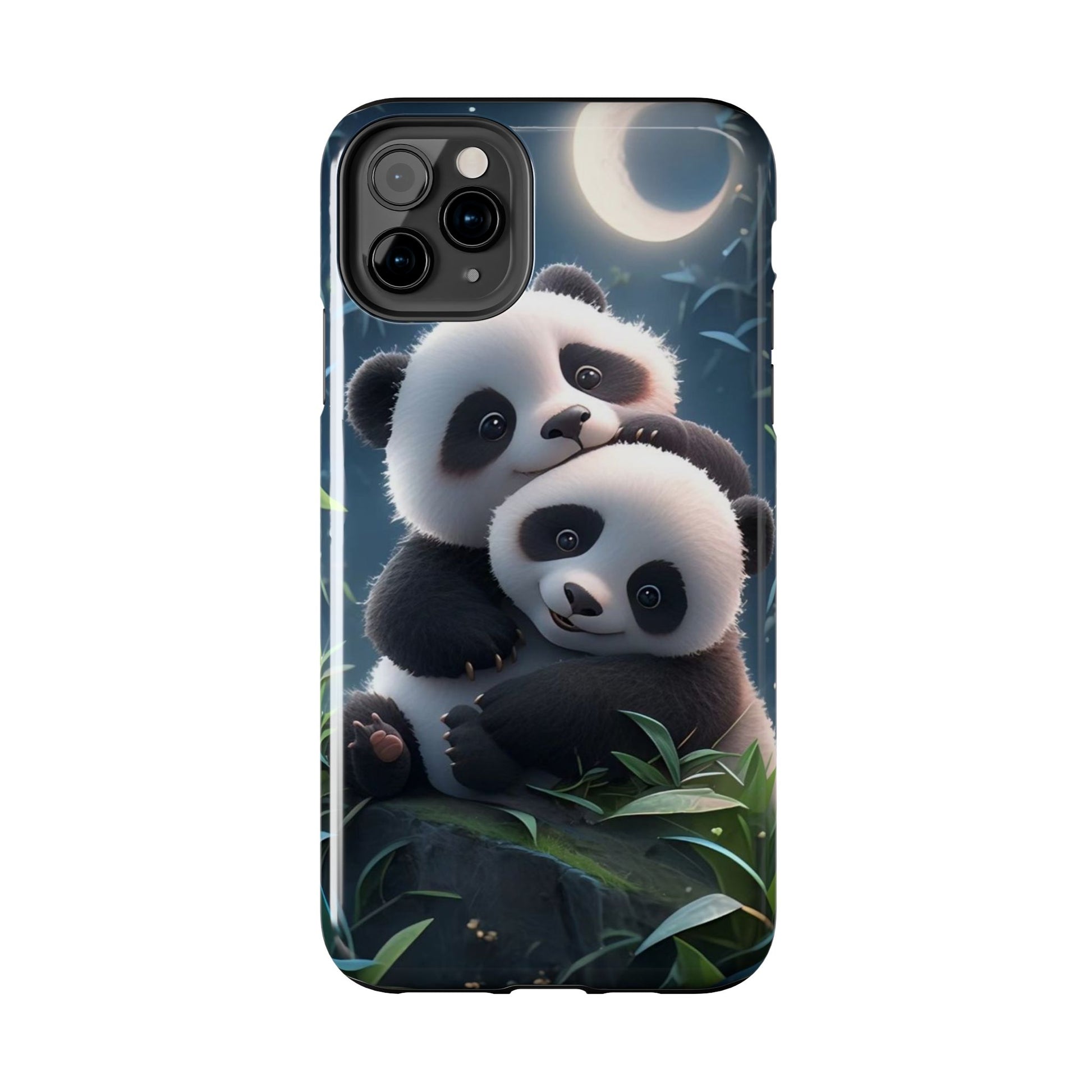 Hugging Pandas Theme Phone Cases for iPhones & Samsung Phones