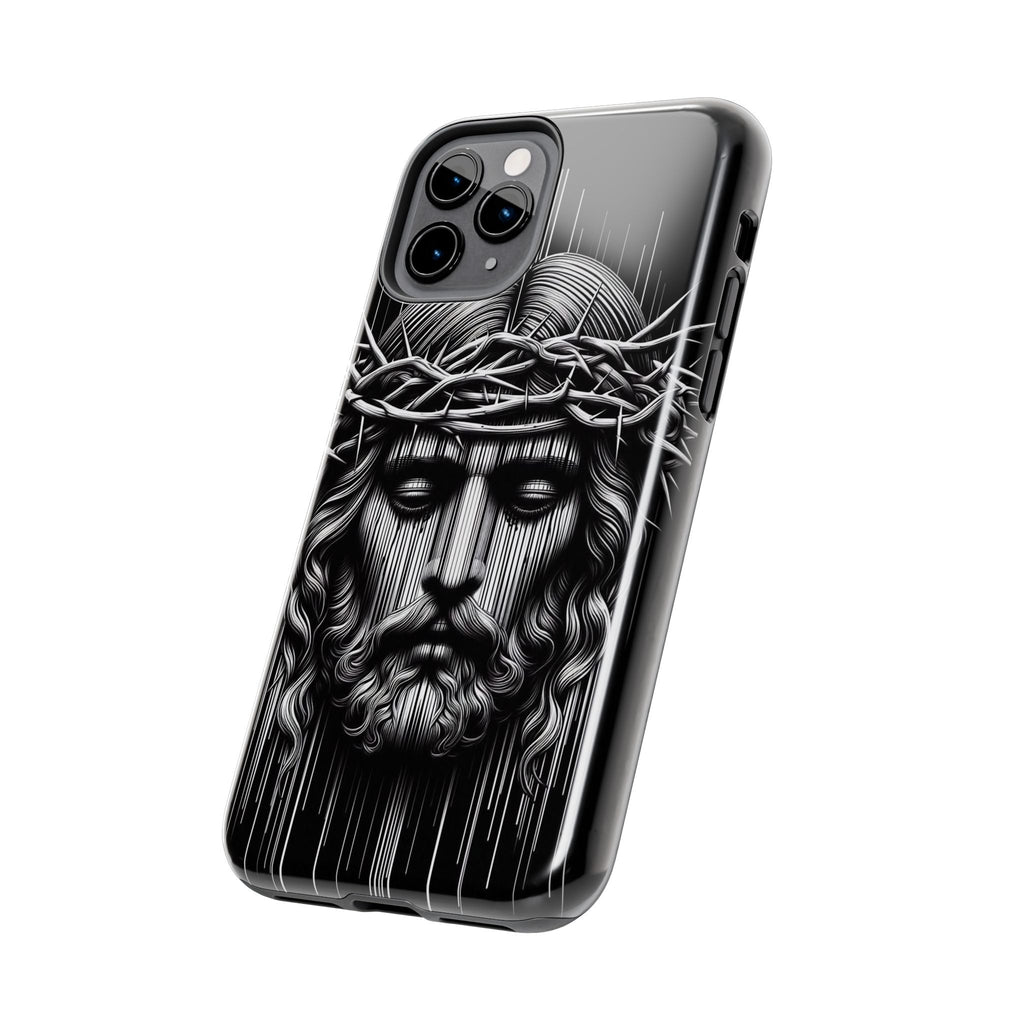 Jesus The King Crown Christian Phone Cases for iPhones & Samsung Phones