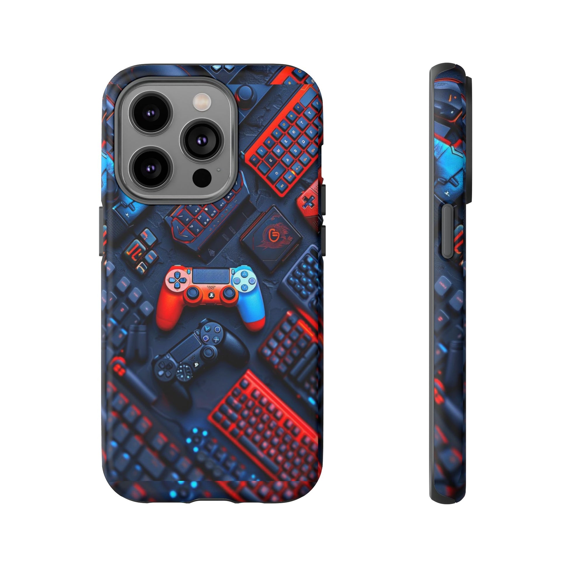 Gamer Themed Controllers Tough Cases for iPhones, Samsung, and Pixel