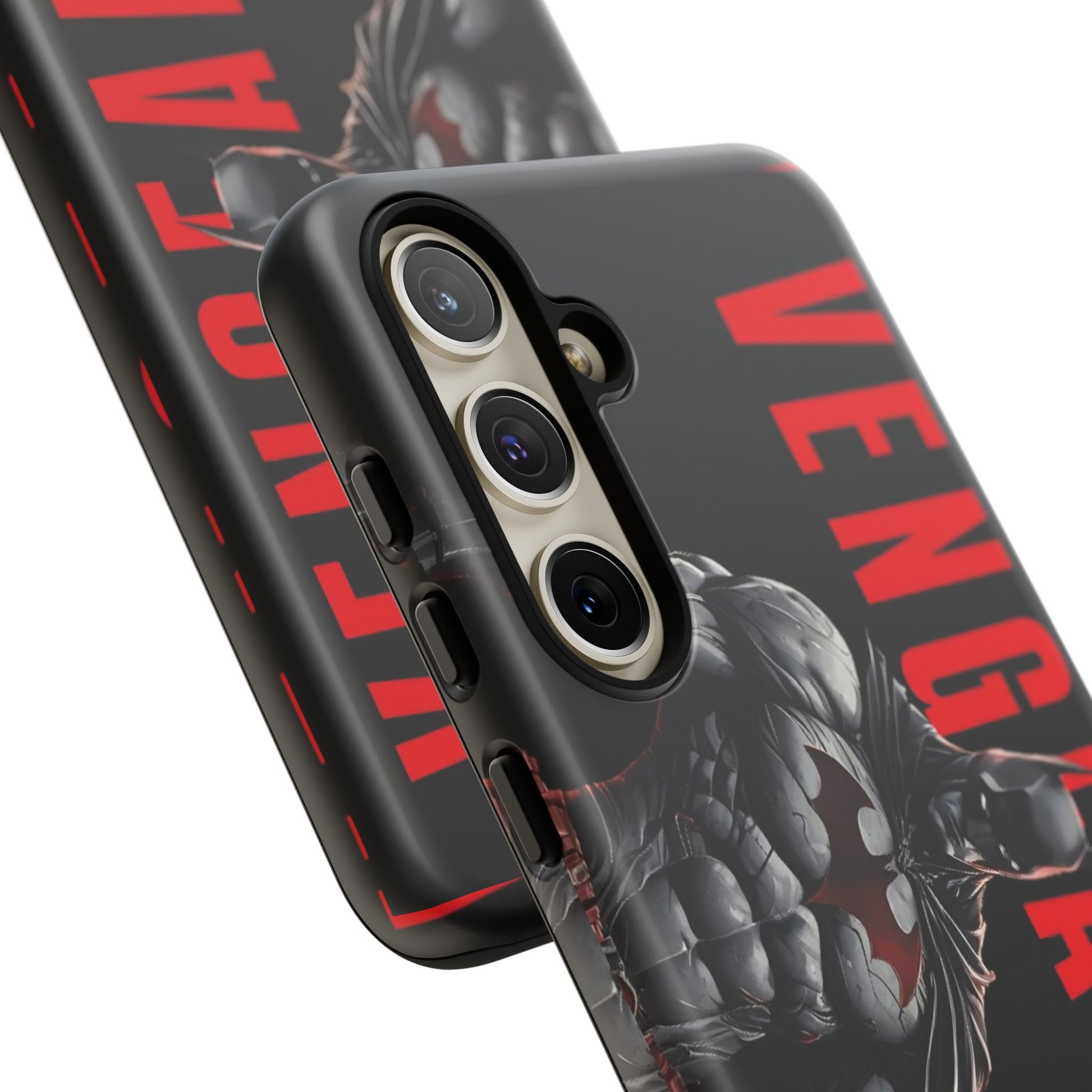 DC Comics Batman Vengence Tough Cases for iPhones, Samsung, and Pixel