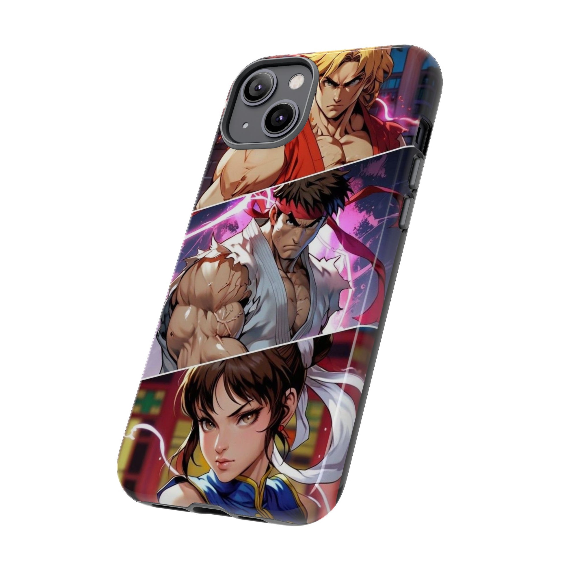 Street Fighter Gamer Theme Tough Cases for iPhones, Samsung, and Pixel