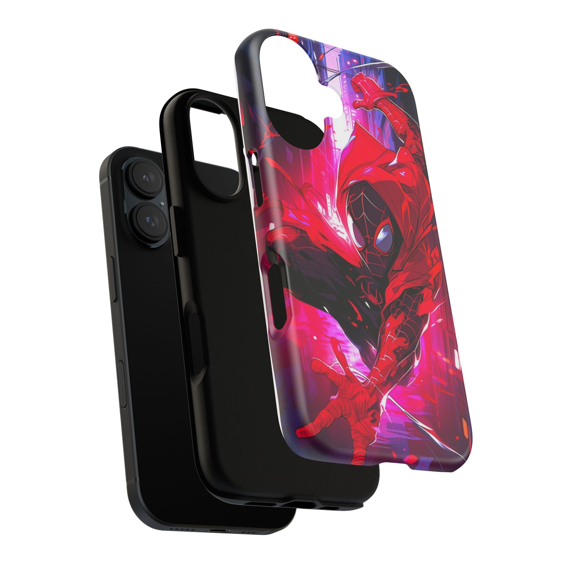 Miles Morales Spiderman Phone Case, Tough Cases for iPhones, Samsung, and Pixel