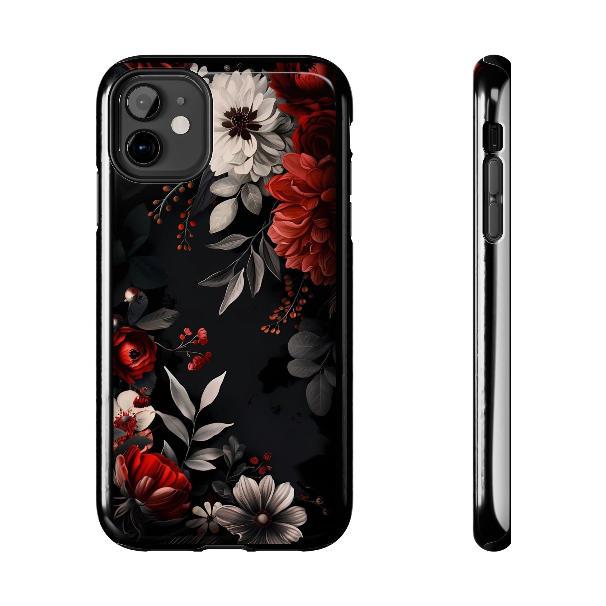 Floral Design Tough Phone Cases for iPhone & Samsung Galaxy Phones