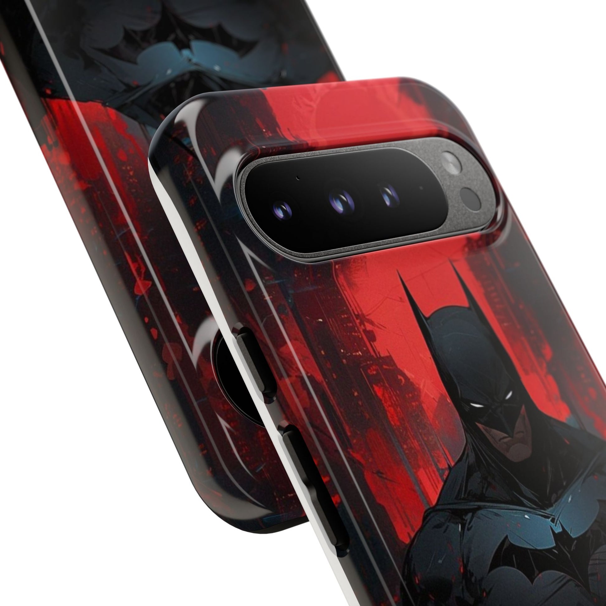 The Dark Knight Batman Tough Cases for iPhones, Samsung, and Pixel