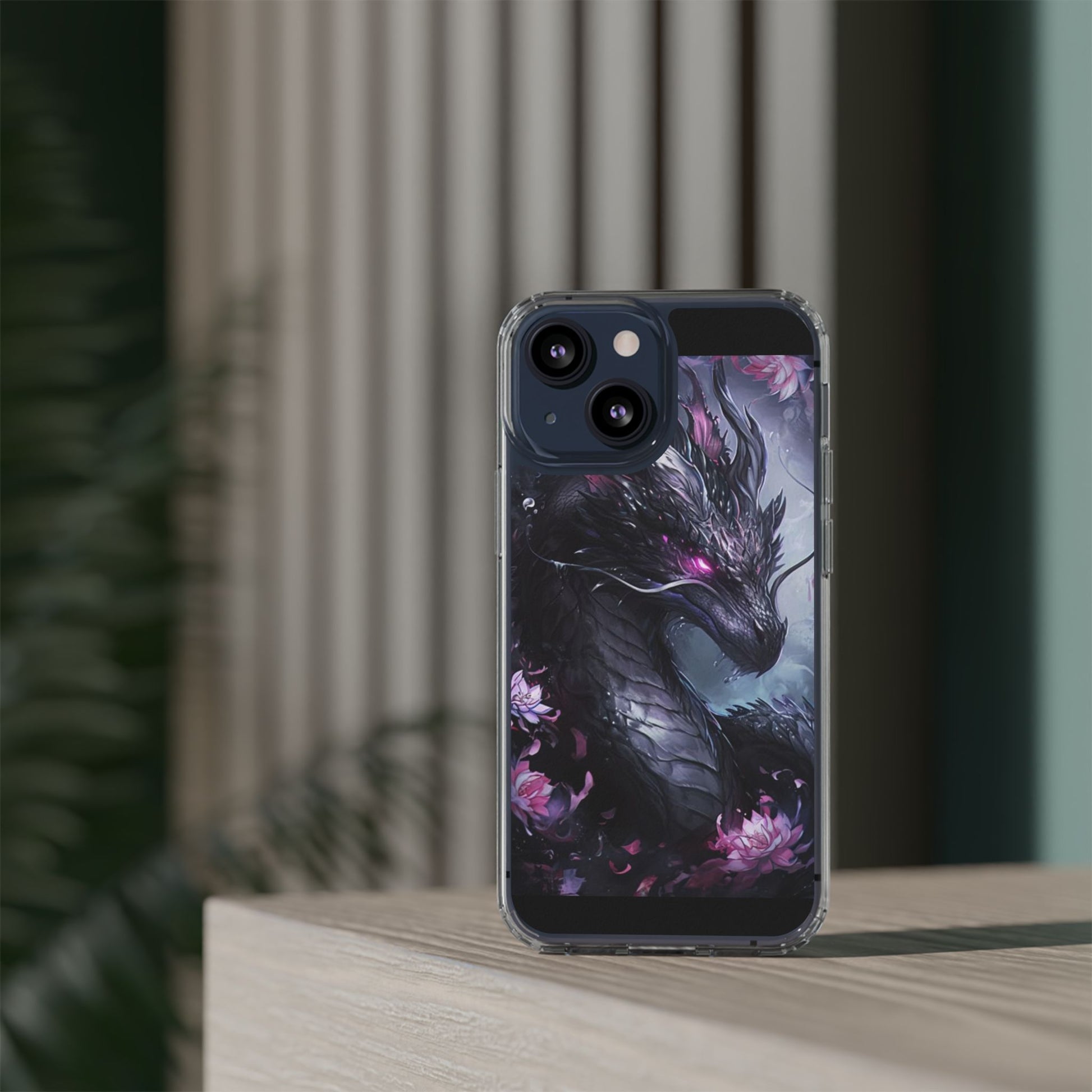 Phone Cases, Purple Dragon Design, iPhone Samsung Case, Protective Cover, Unique
