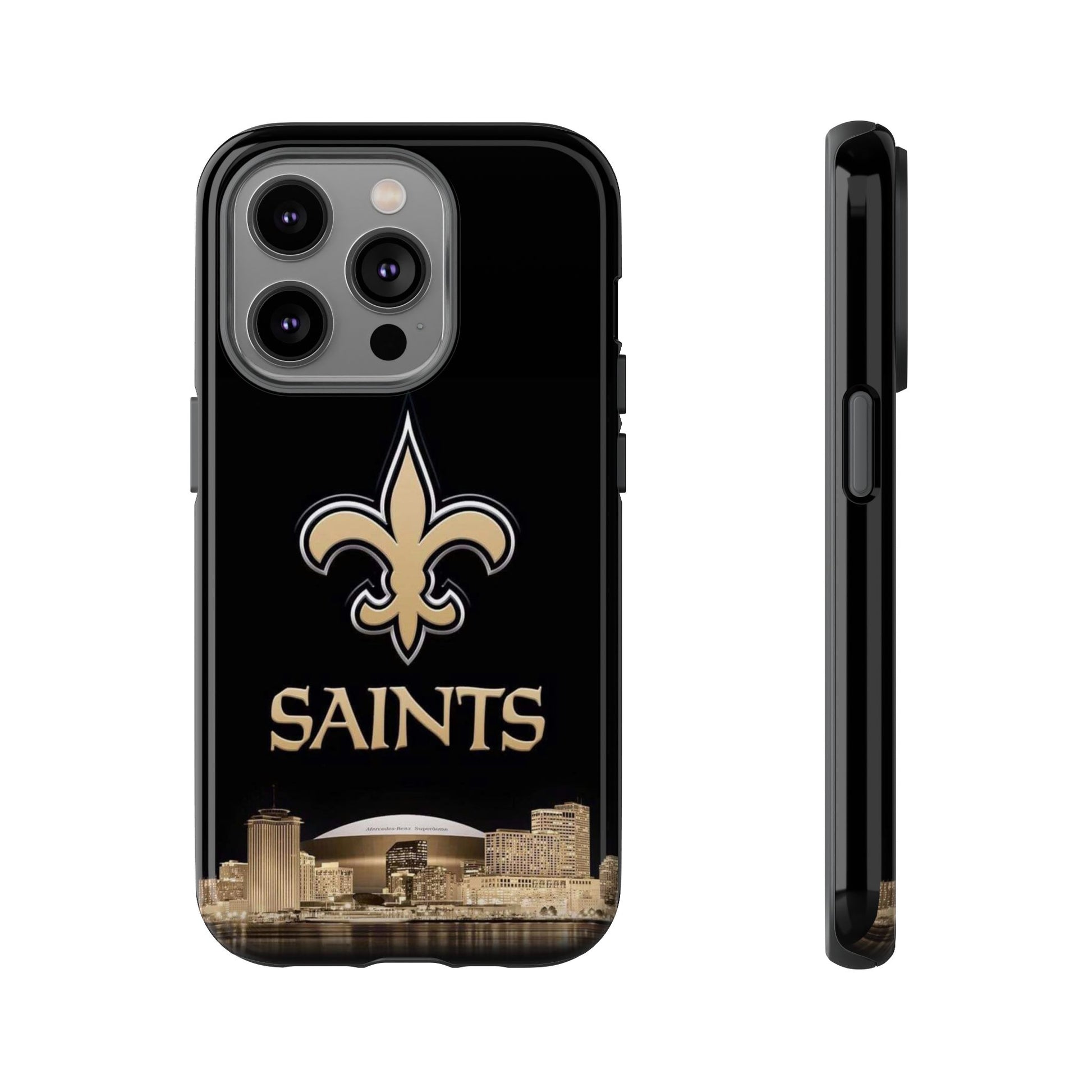 Football New Orleans Saints Logo Tough Cases for iPhones, Samsung, and Pixel