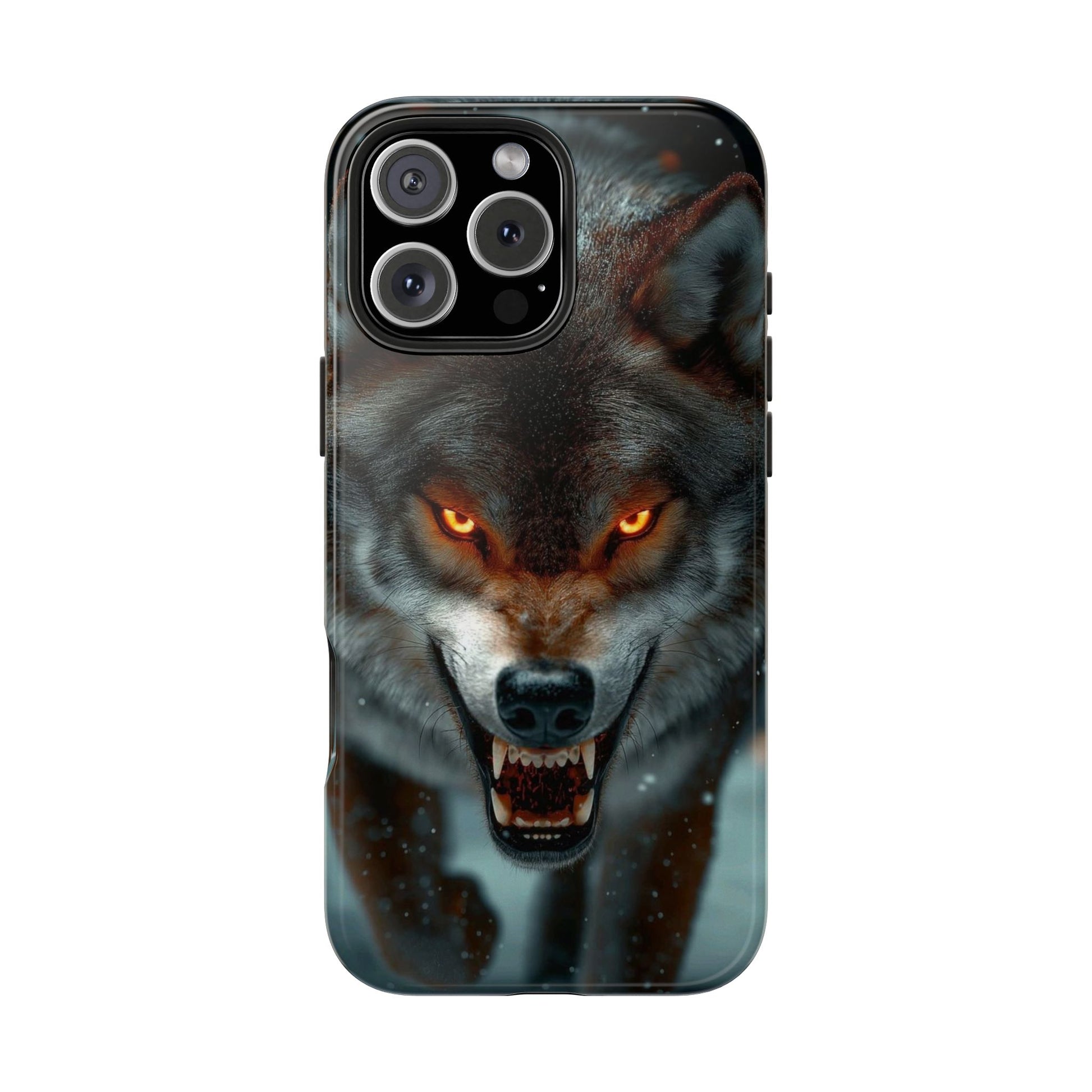 Alpha Male Wolf Themed Tough Phone Cases for Iphones & Samsung Phones