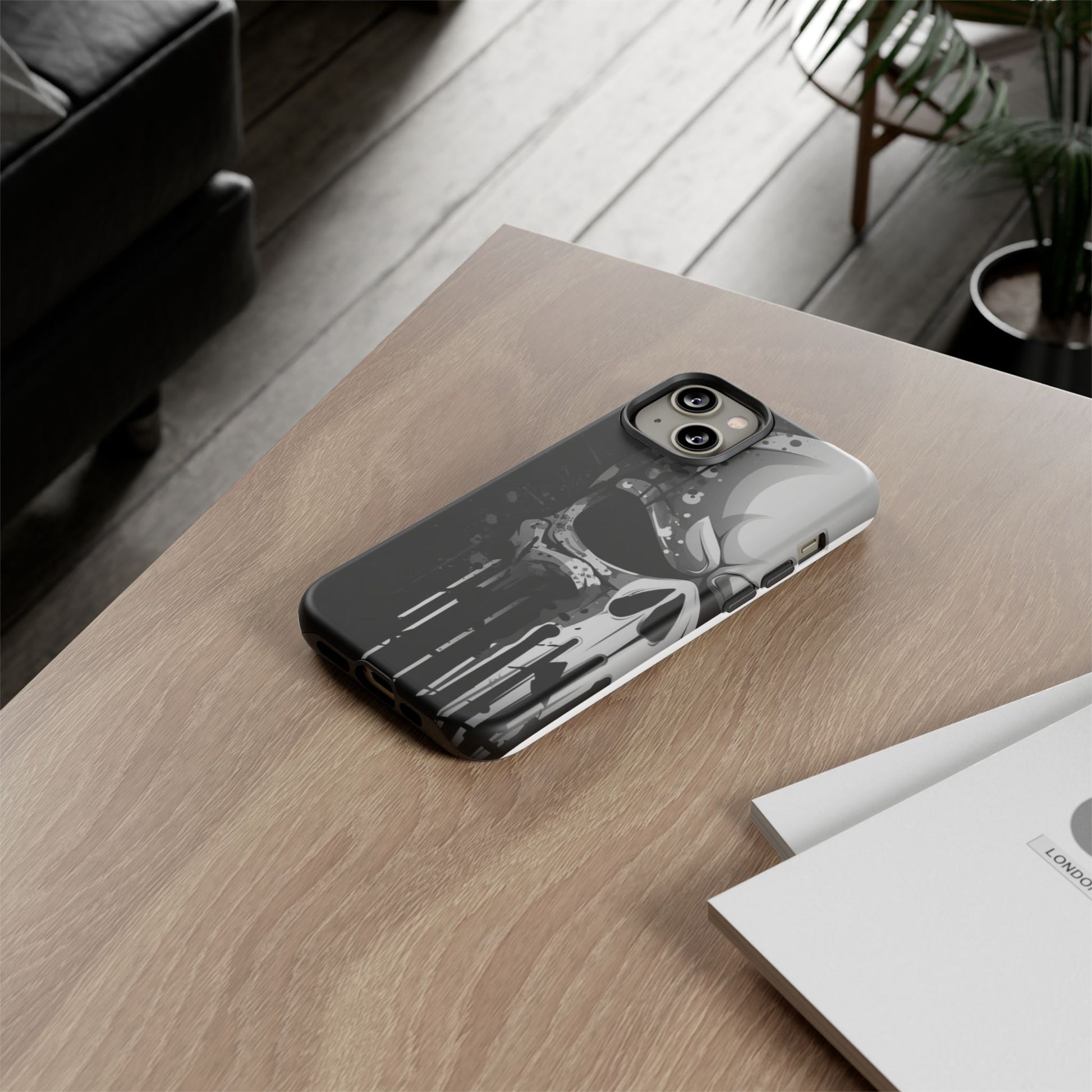 Punisher Skull Tough Cases for iPhones, Samsung, and Pixel