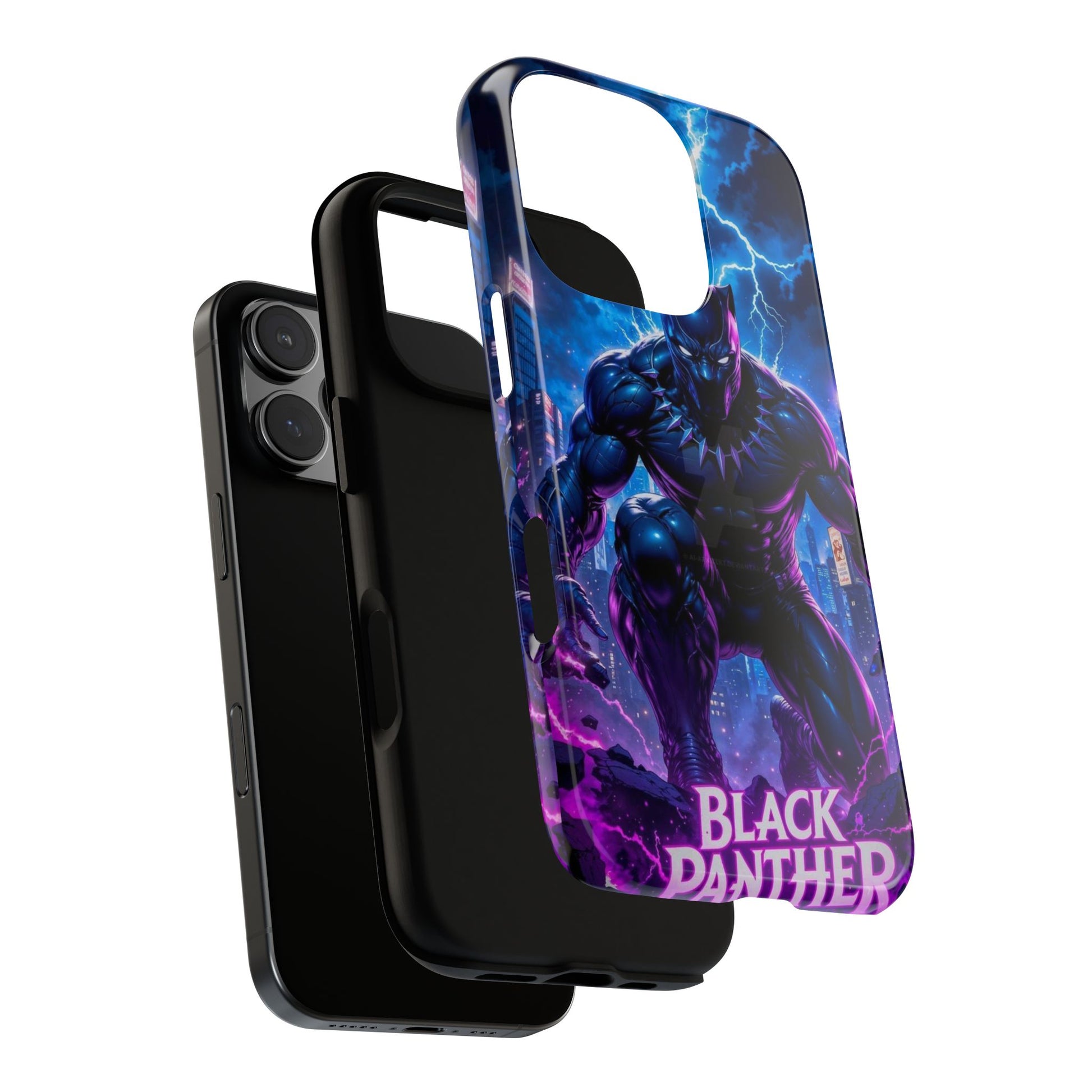 Black Panther Phone Case, Tough Cases for iPhones, Samsung, and Pixel