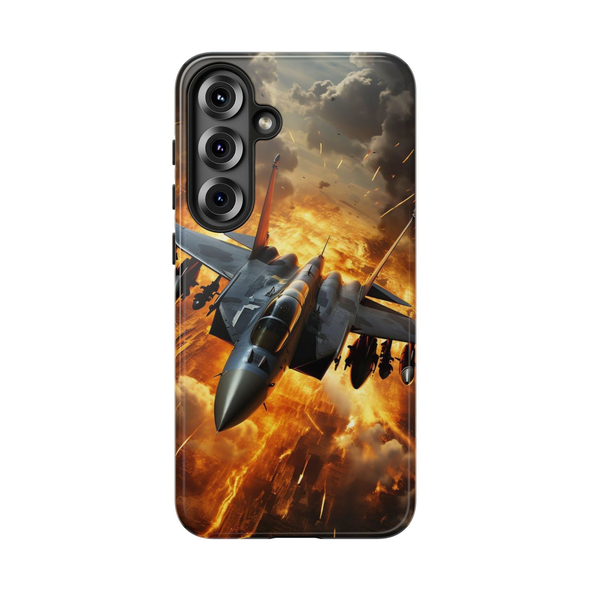 F-15 Fighter Jet Tough Cases for iPhones, Samsung, and Pixel