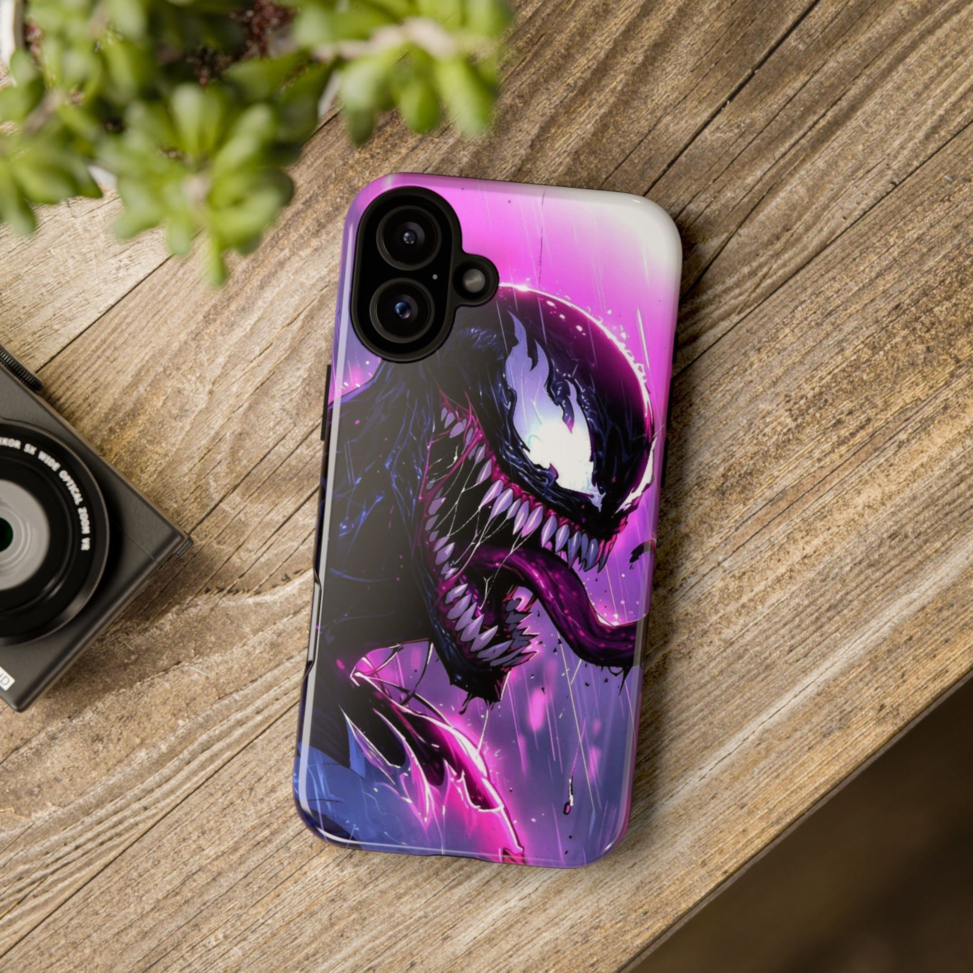 Marvel's Venom Phone Case, Tough Cases, Marvel Comics Phone for iPhones, Samsung, and Pixel