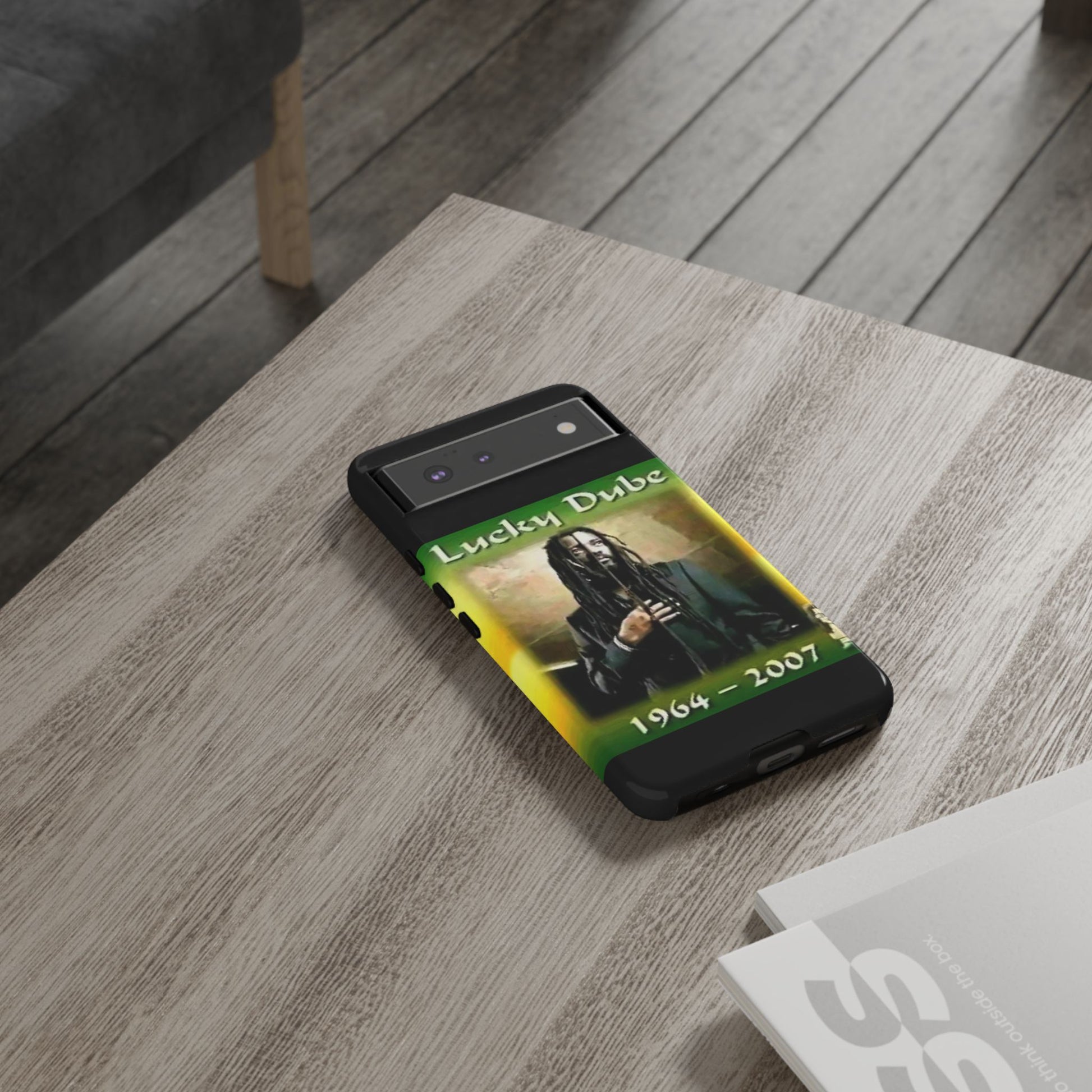 Lucky Dube Tough Cases for iPhones, Samsung, and Pixel