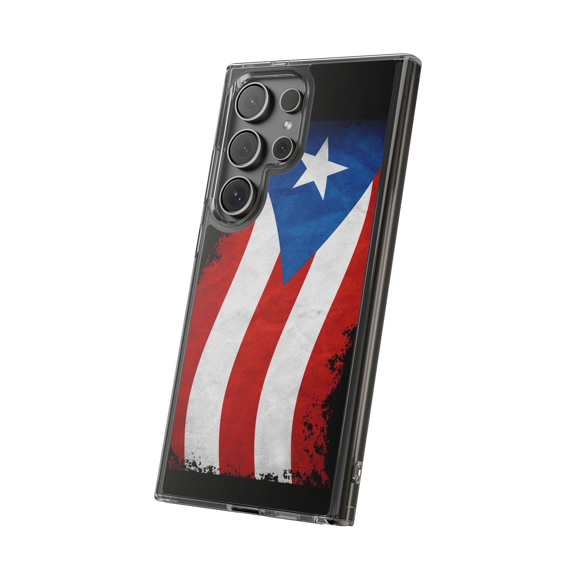 Puerto Rican Flag Art Inspired Iphone and Samsung Protective case