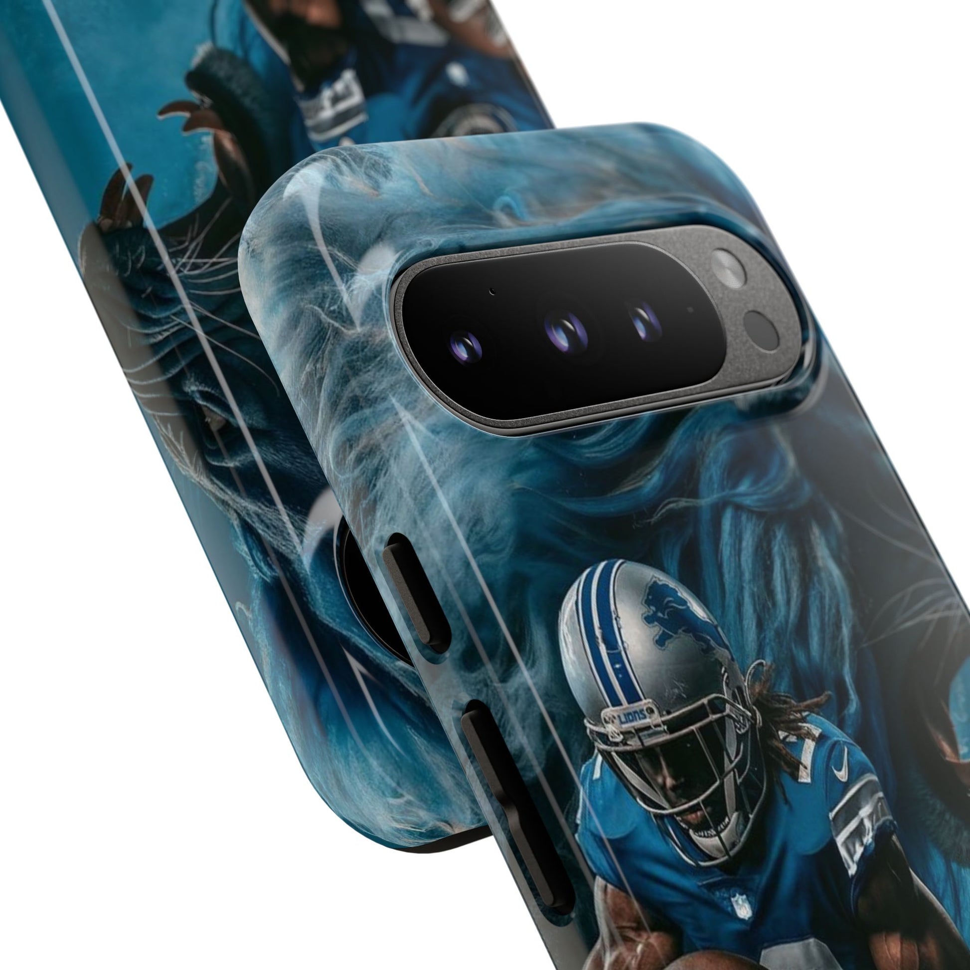 Detroit Lions Player Football Phone Case, Tough Cases for iPhones, Samsung, and Pixel