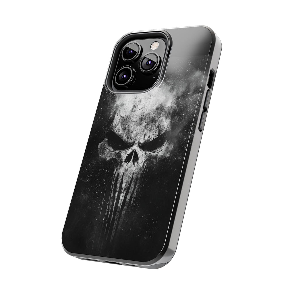 Smoking Skull Theme Phone Case for iPhone & Samsung Galaxy Phones
