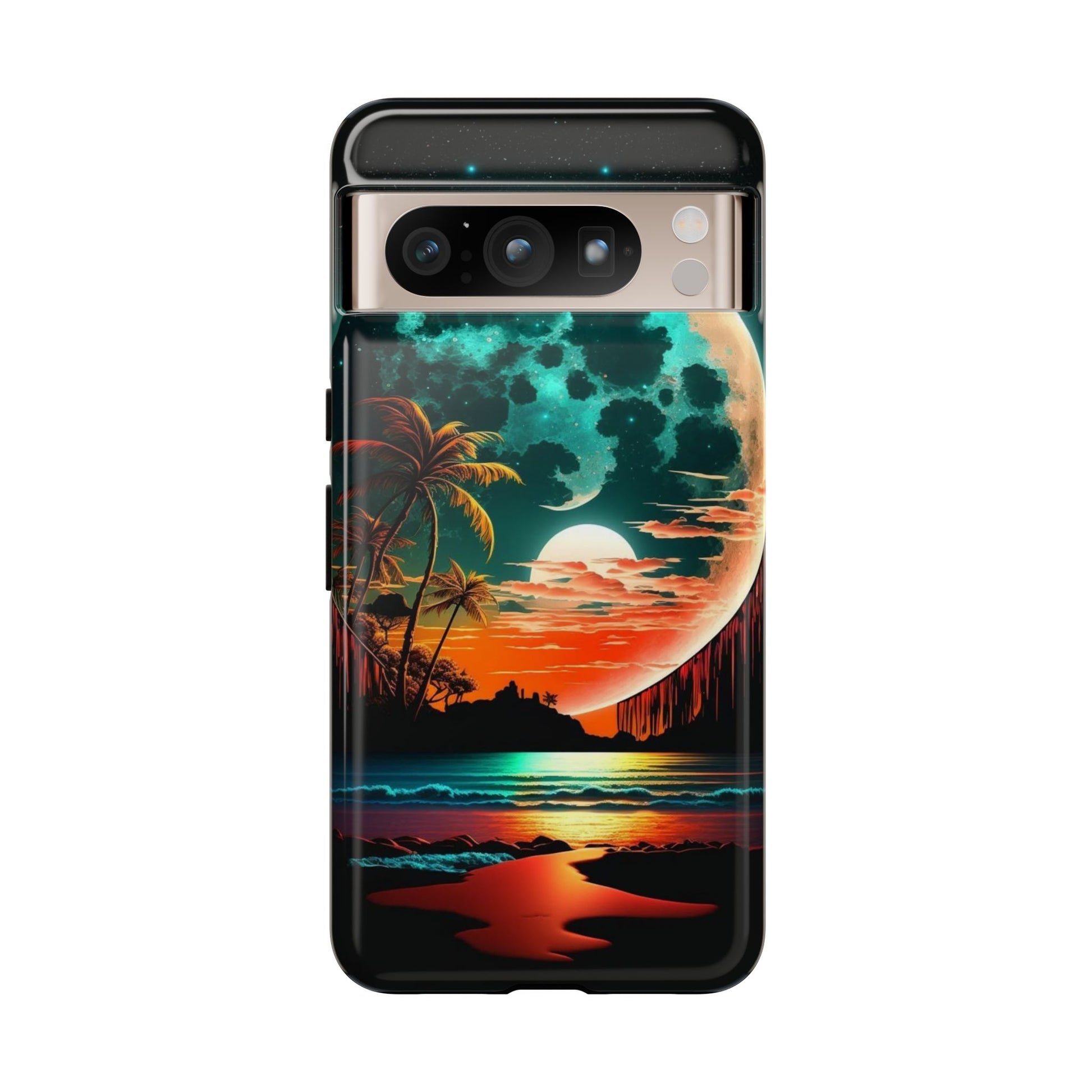 Fantasy Beach Sunset Landscape Phone Case for iPhone, Samsung Galaxy, & Pixel Phones
