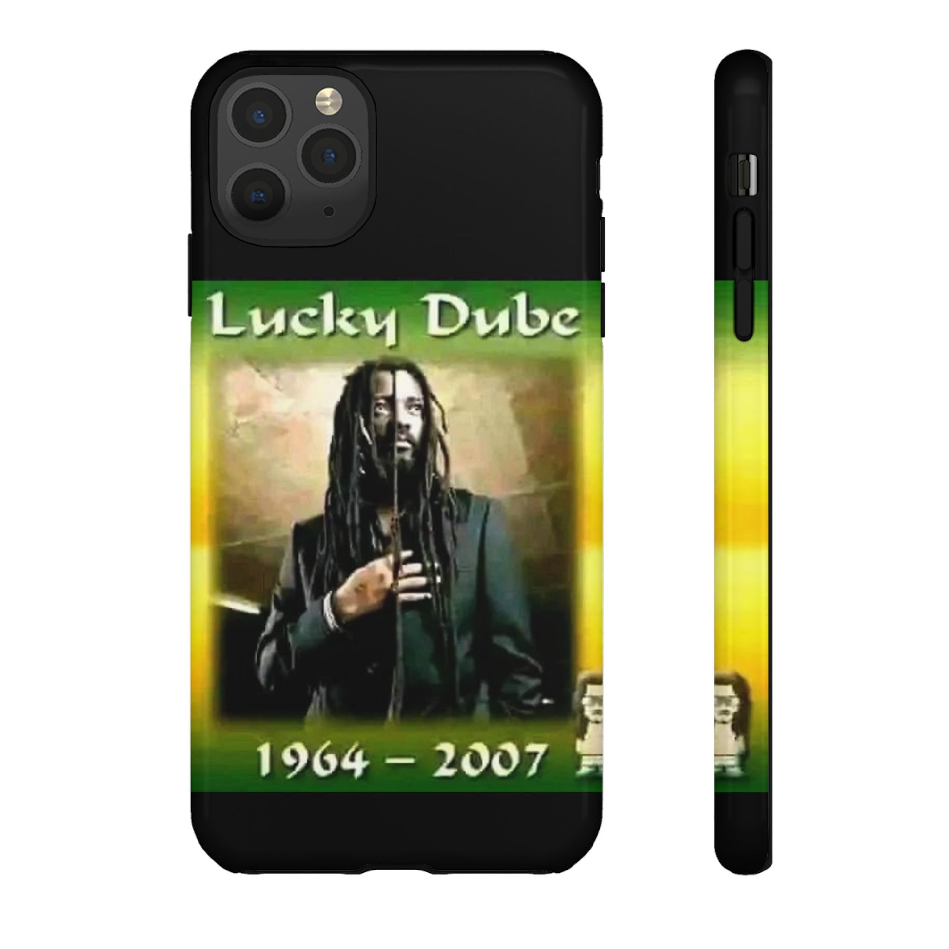 Lucky Dube Tough Cases for iPhones, Samsung, and Pixel