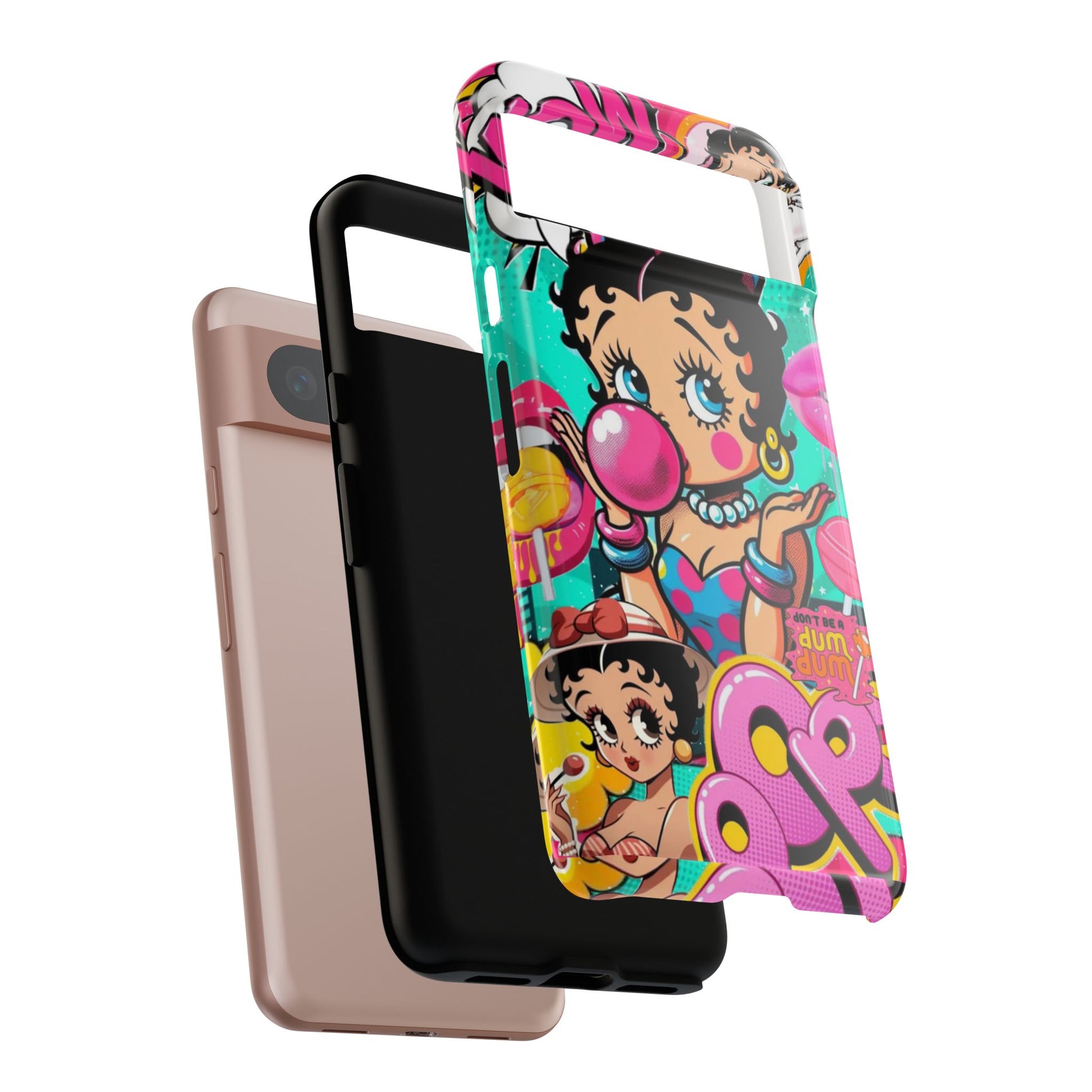 Betty Boop Comic Strip Phone Case for iPhone, Samsung Galaxy, & Pixel Phones
