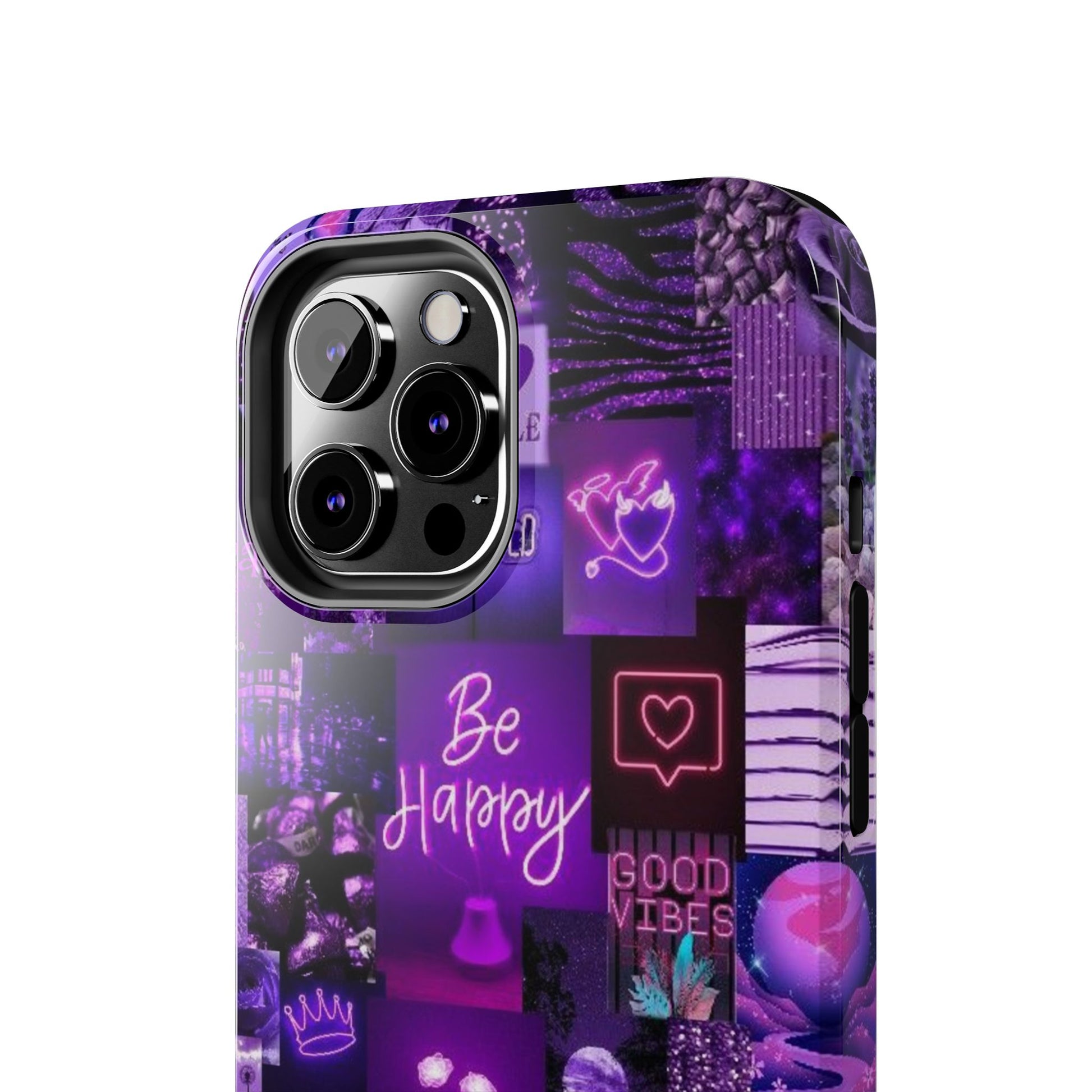 Be Happy Themed Tough Phone Cases for Iphones & Samsung Phones