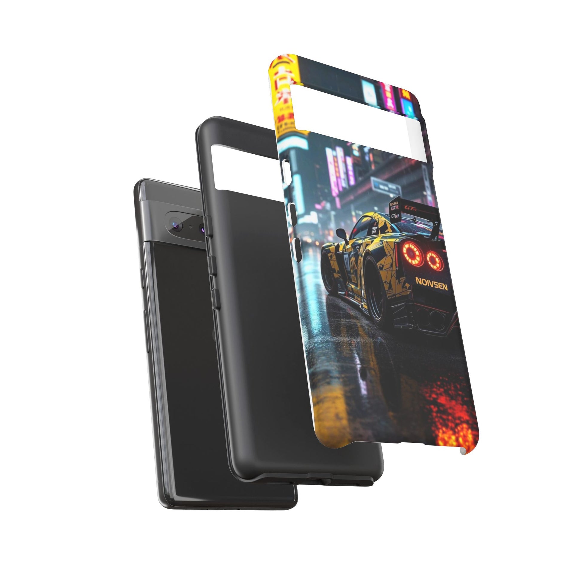 Nissan GTR in Japan Art Tough Cases for iPhones, Samsung, and Pixel