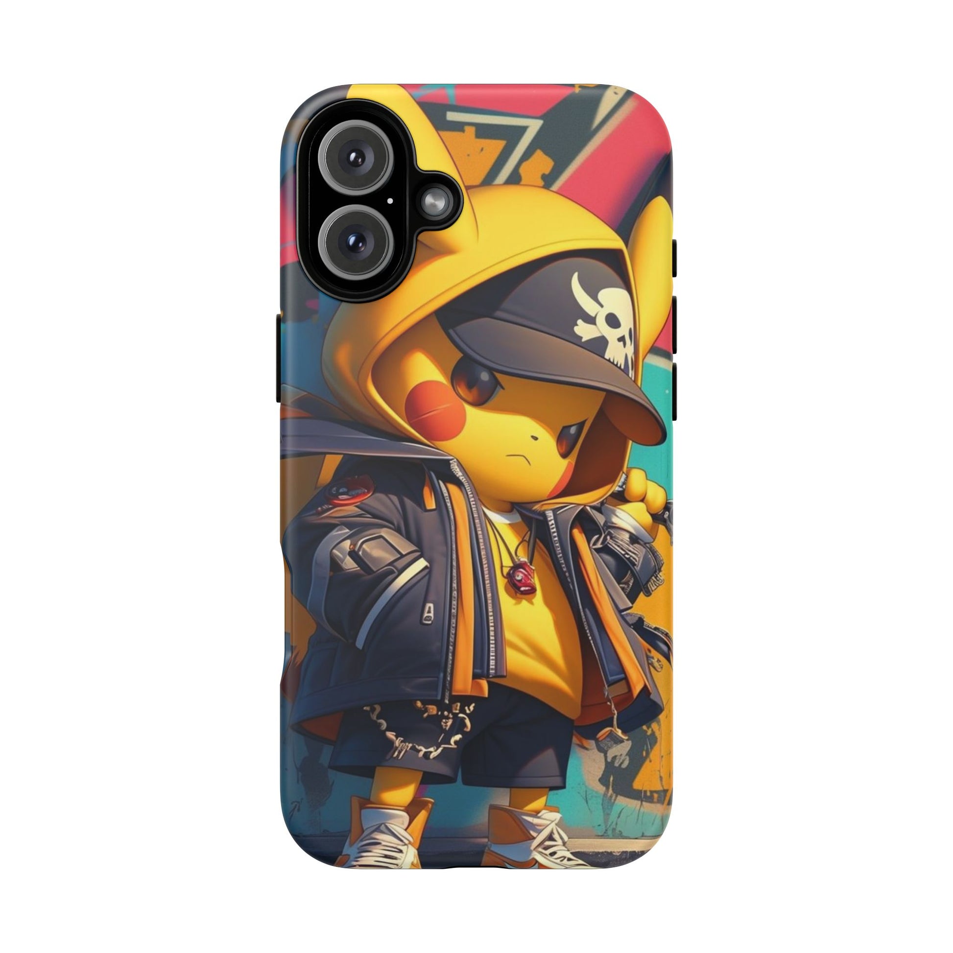 Cute Poke Bear Phone Case, Tough Cases for iPhones, Samsung, and Pixel