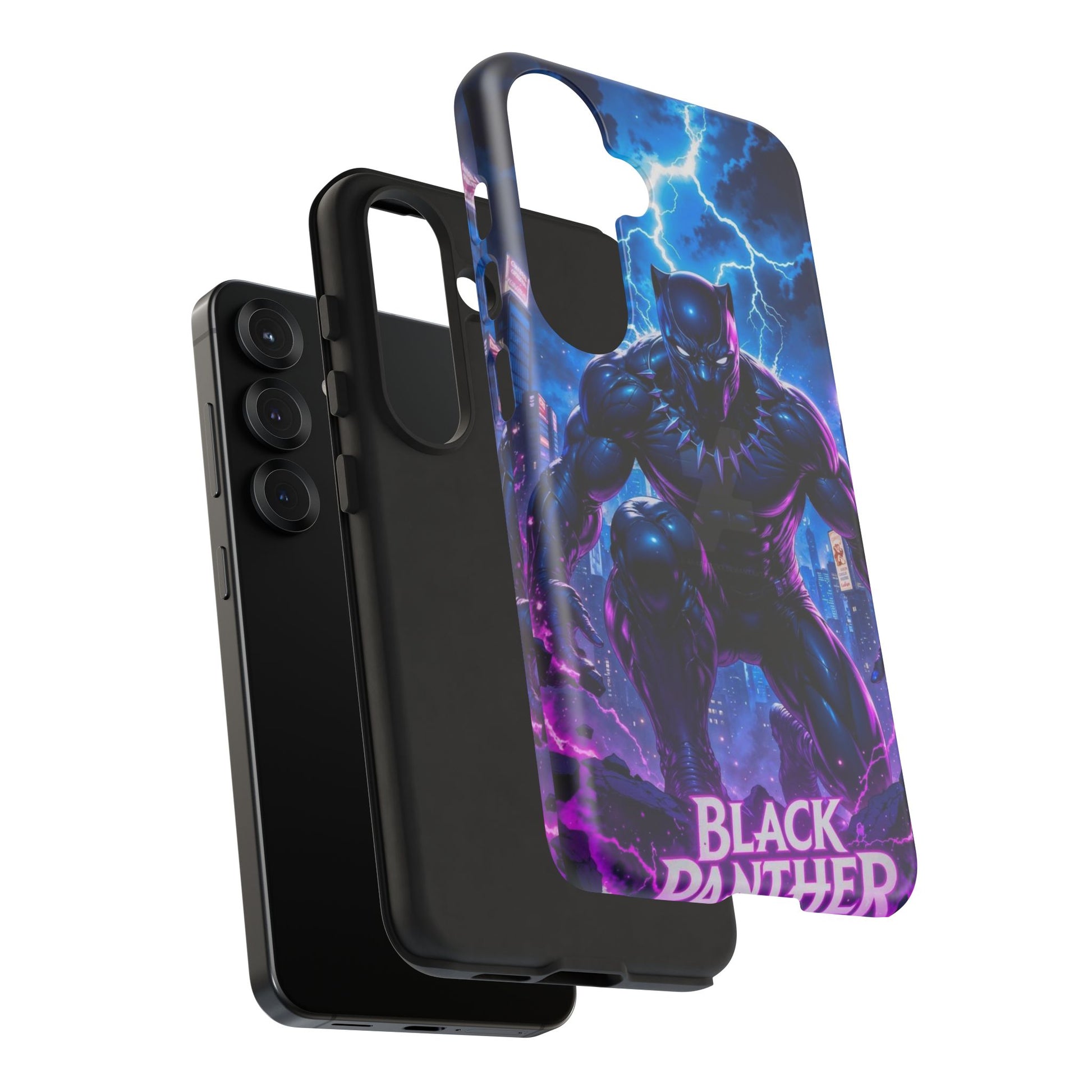 Black Panther Phone Case, Tough Cases for iPhones, Samsung, and Pixel