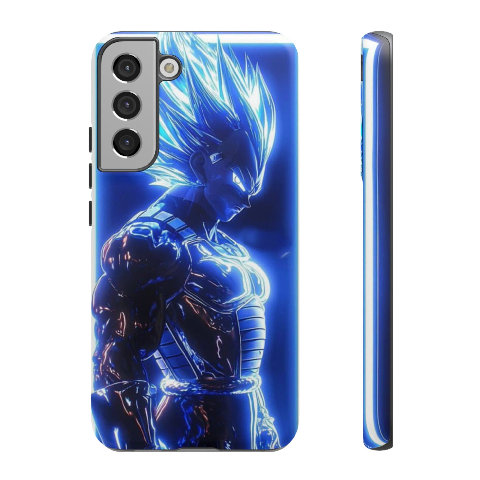 Anime Dragon Ball Z Super Saiyan Tough Cases for iPhones, Samsung, and Pixel