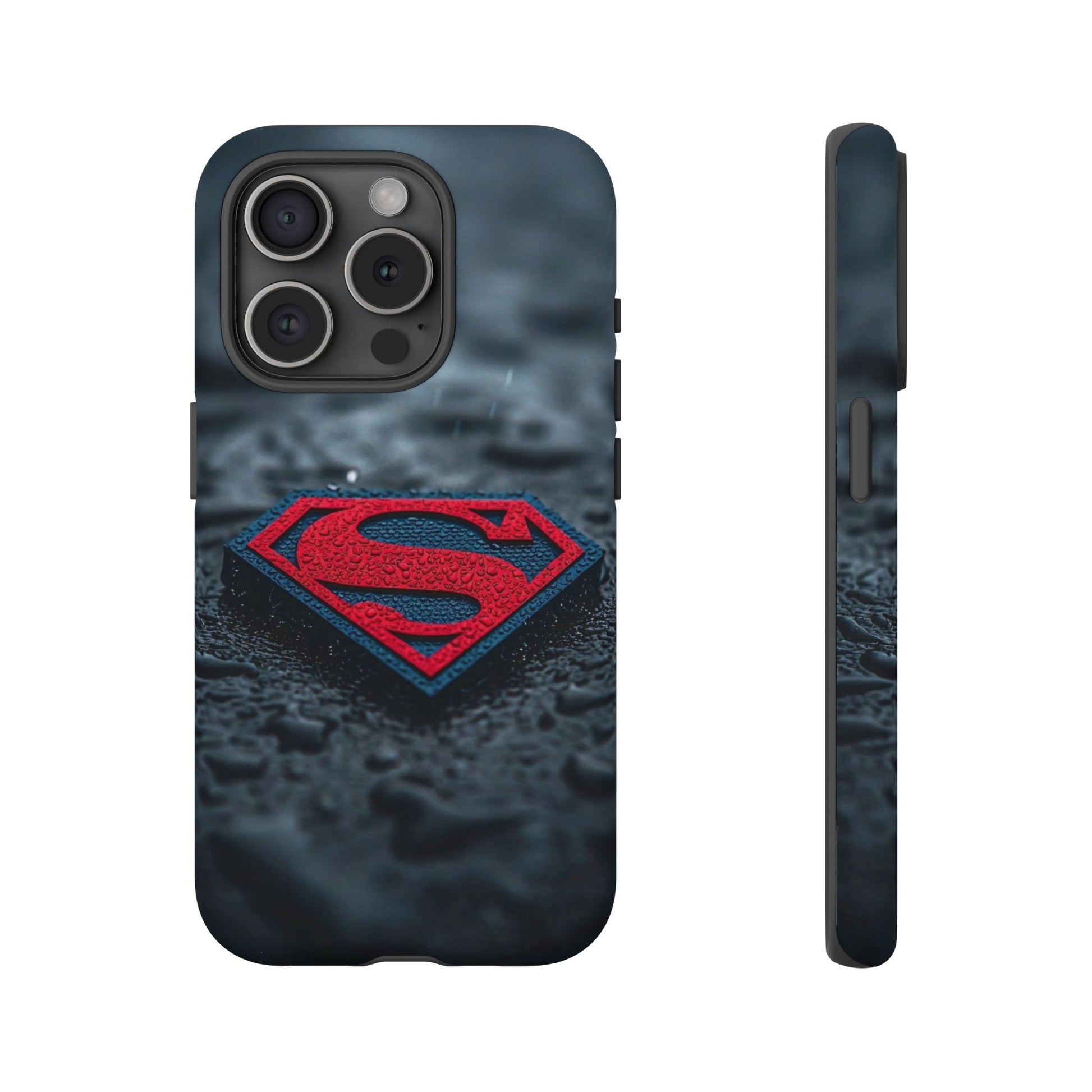 Superman Logo Tough Cases for iPhones, Samsung, and Pixel