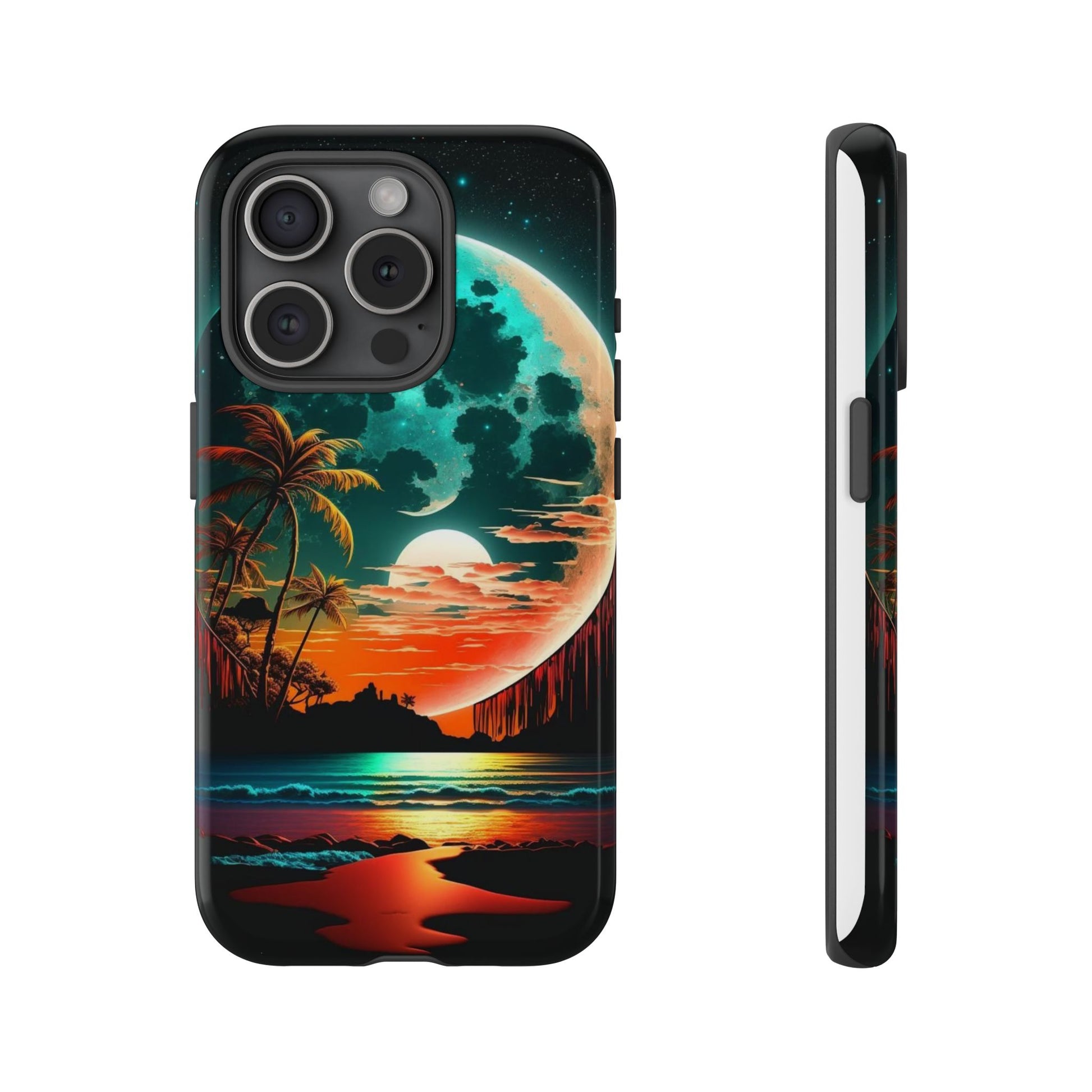 Fantasy Beach Sunset Landscape Phone Case for iPhone, Samsung Galaxy, & Pixel Phones