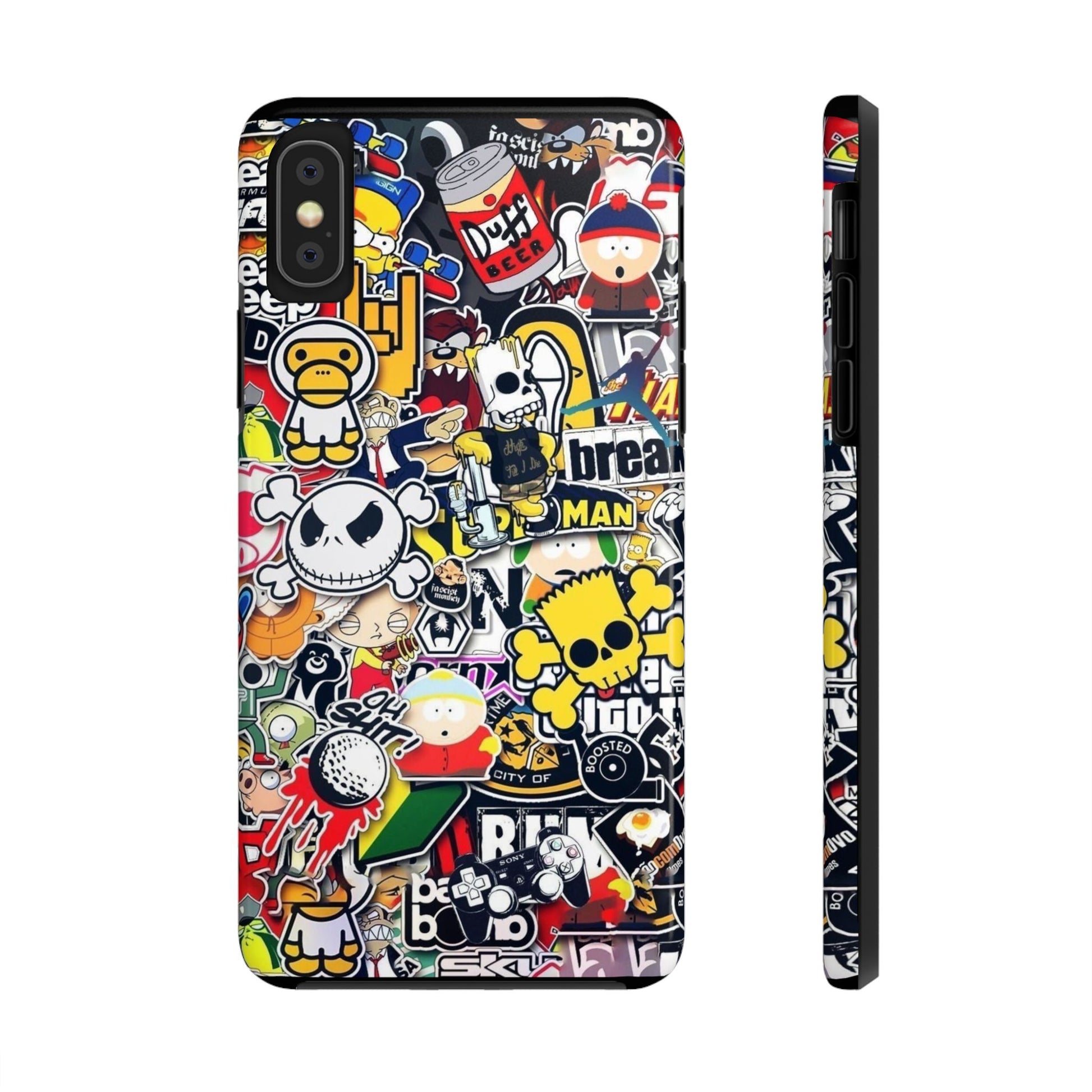 Sticker Bomb Theme Phone Case for iPhone & Samsung Galaxy Phones