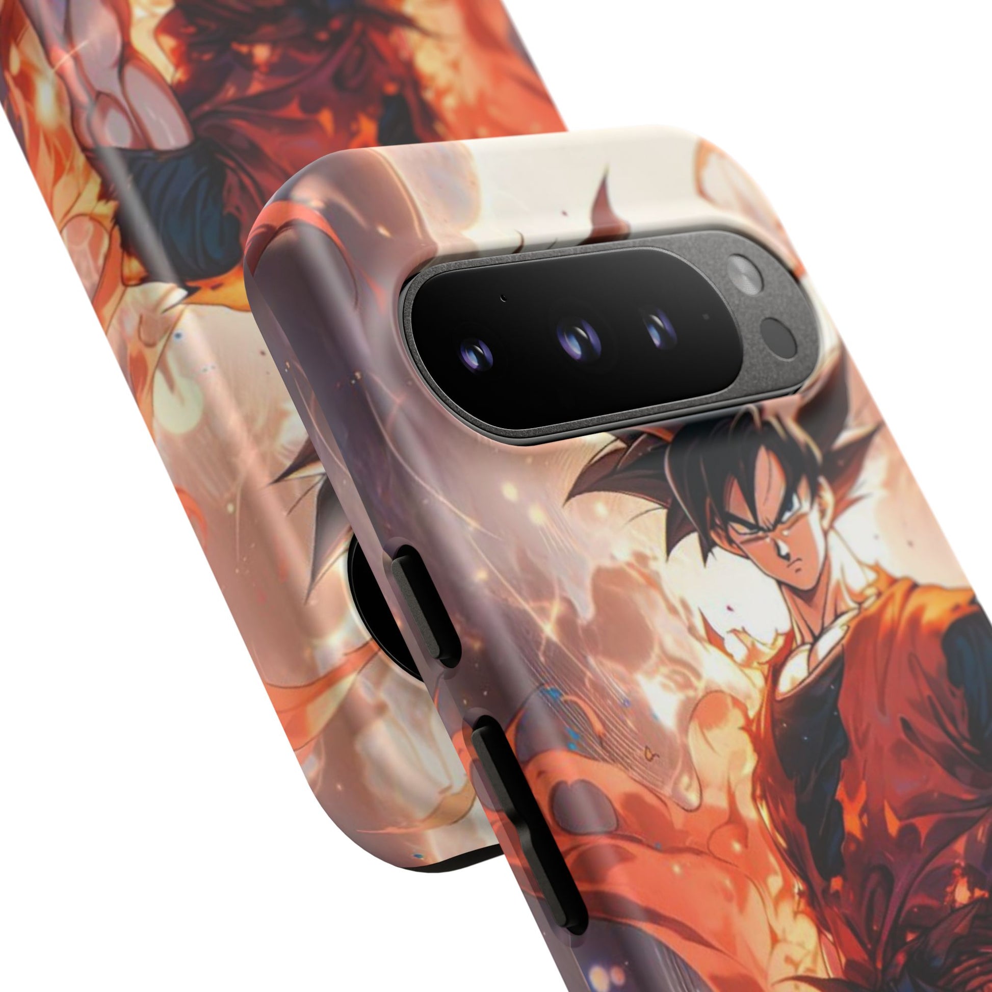 Anime Manga Dragon Ball Z Goku Tough Cases for iPhones, Samsung, and Pixel
