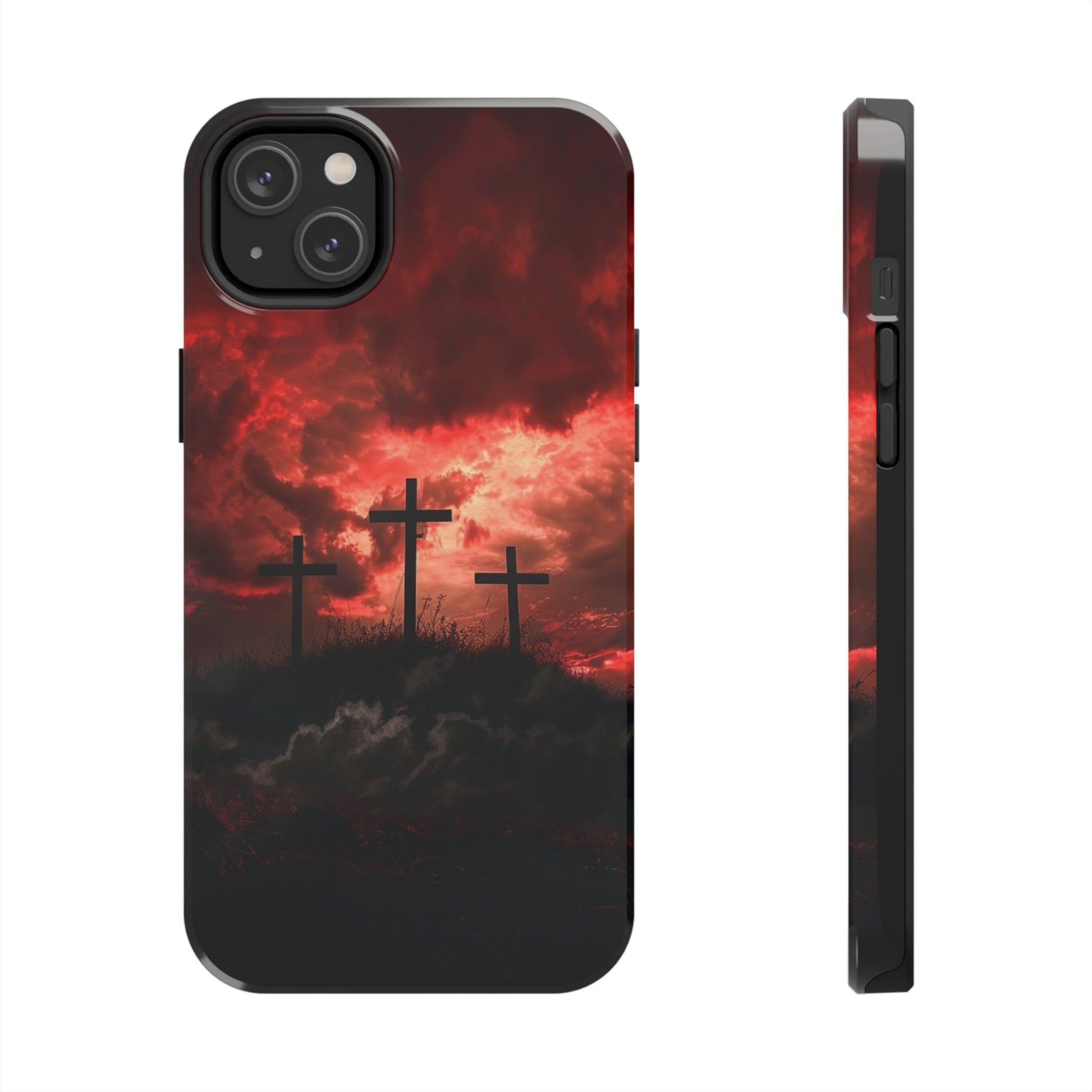 Crosses at Golgotha Christian Cases for iPhones & Samsung Phones